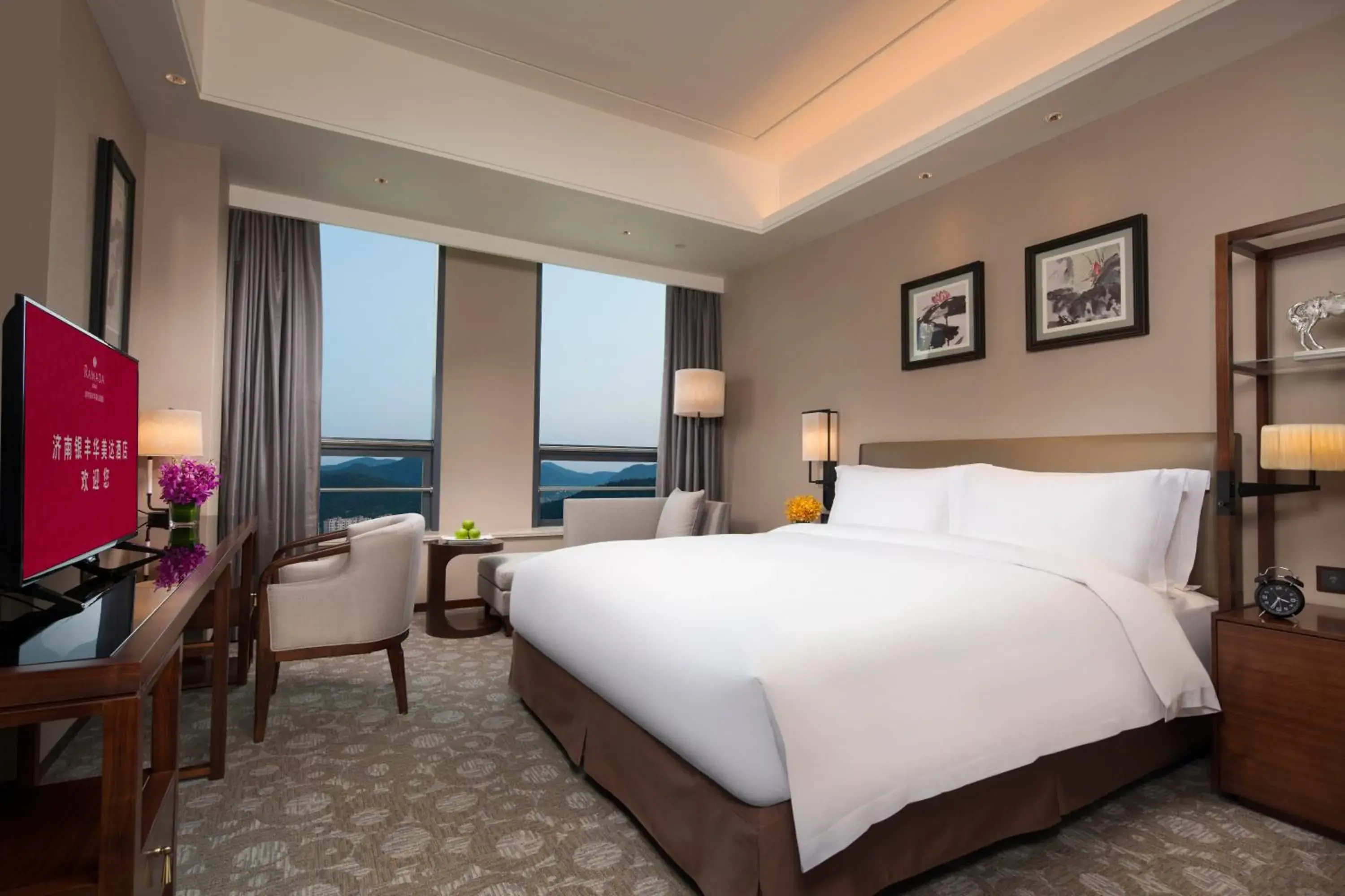 Double Room in Ramada Jinan Double Room in Ramada Jinan