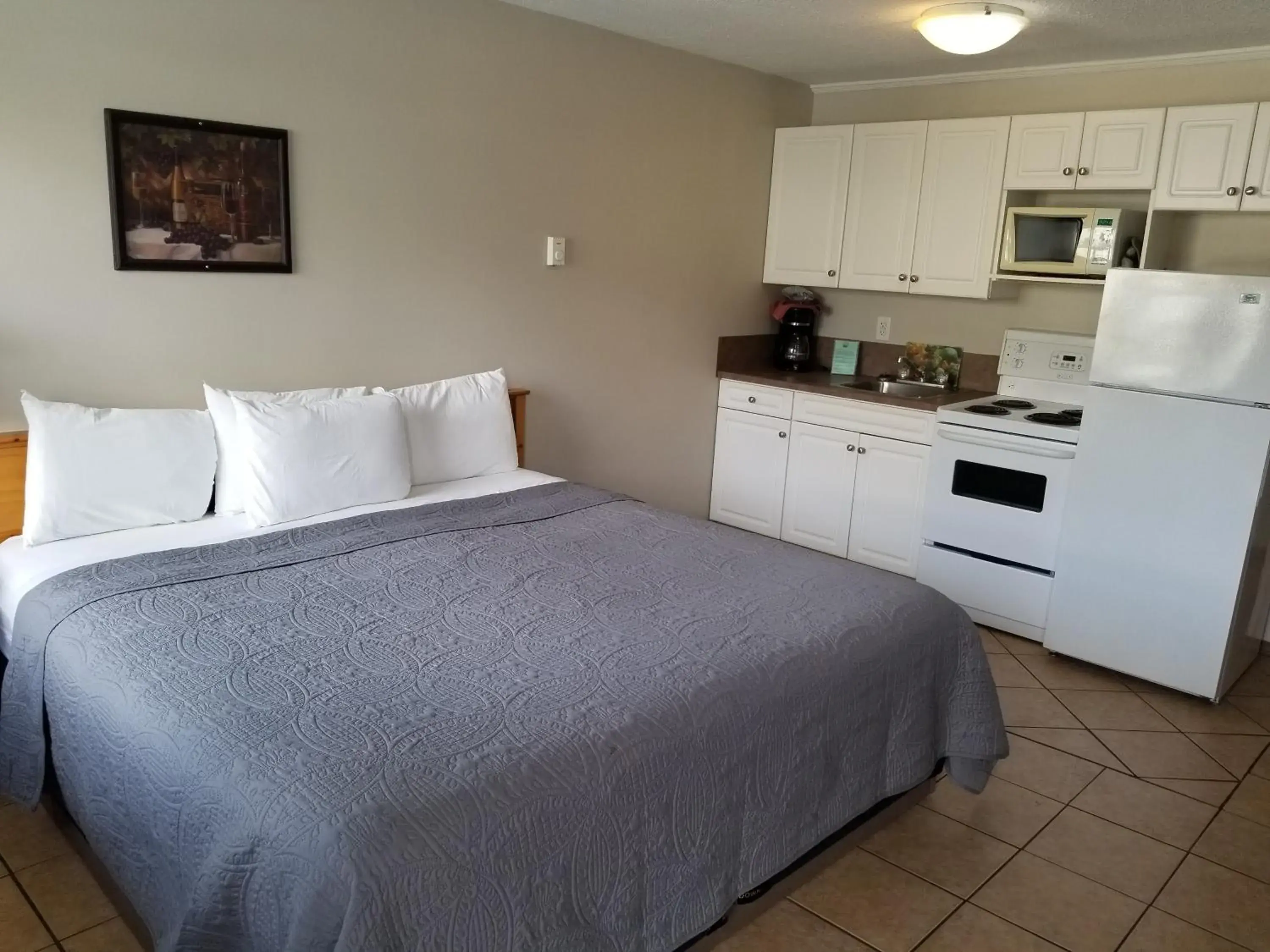 1 King Bed with Kitchen - single occupancy in Osoyoos Lakeview Inn & Suites 1 King Bed with Kitchen - single occupancy in Osoyoos Lakeview Inn & Suites