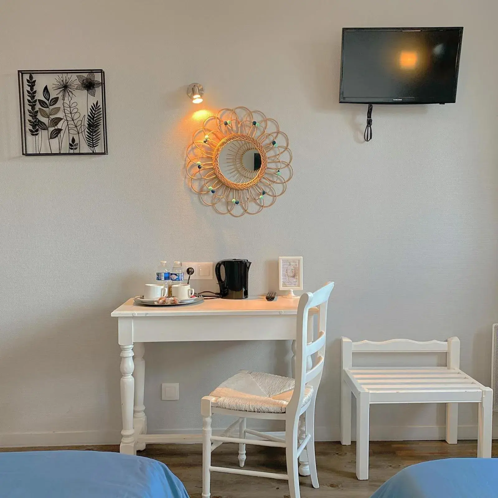 Twin Room in Hôtel Le Vauban Twin Room in Hôtel Le Vauban