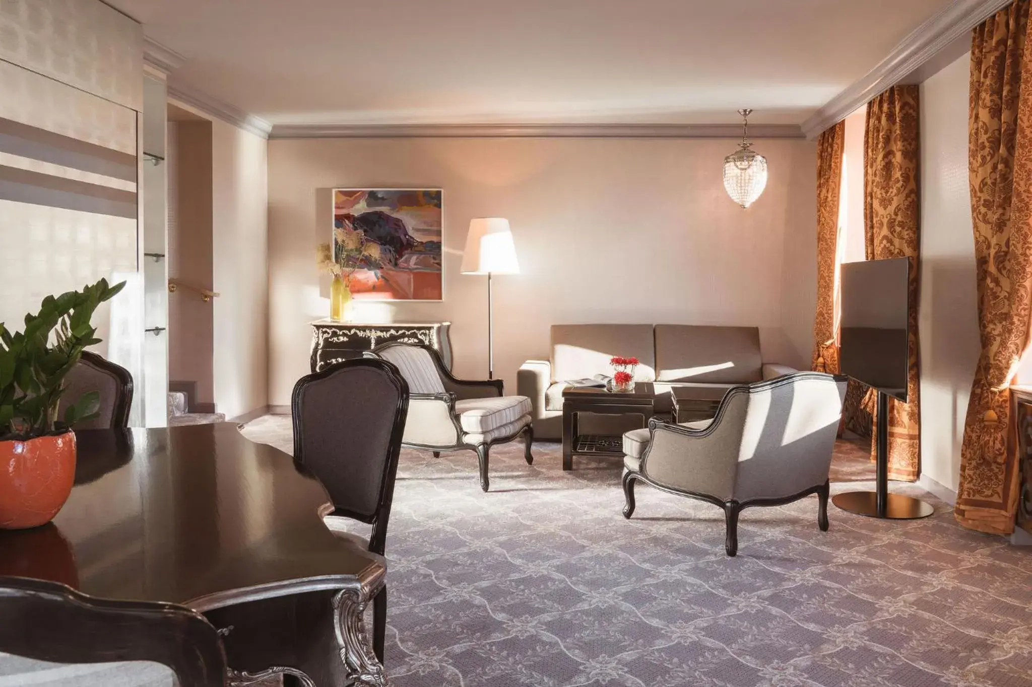 Carlton Suite with Lake View in Carlton Hotel St Moritz - The Leading Hotels of the World Carlton Suite with Lake View in Carlton Hotel St Moritz - The Leading Hotels of the World