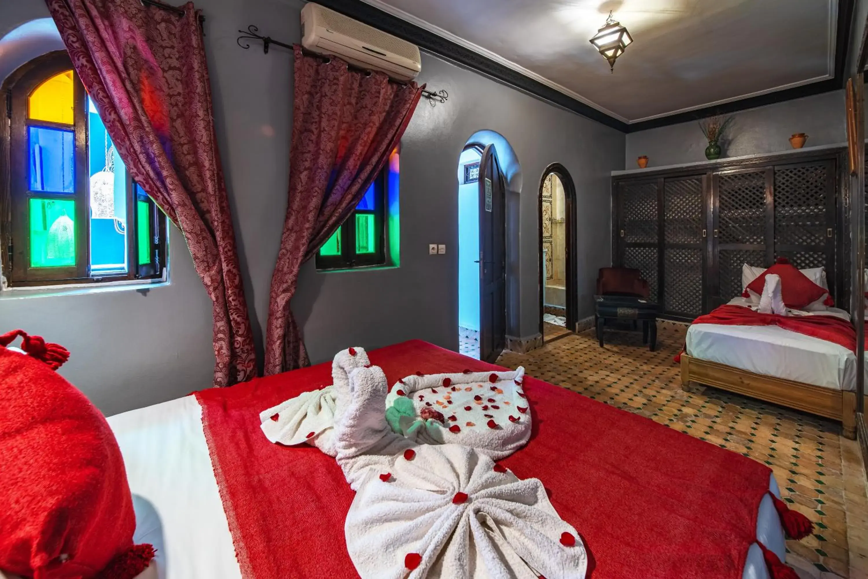 Superior Triple Room in Riad Balkisse Superior Triple Room in Riad Balkisse