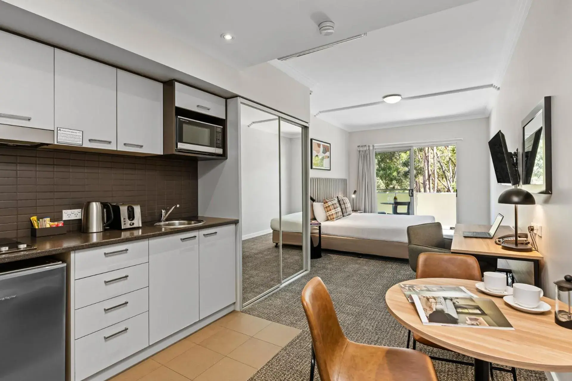 Executive Studio with Balcony in Quest Campbelltown Executive Studio with Balcony in Quest Campbelltown