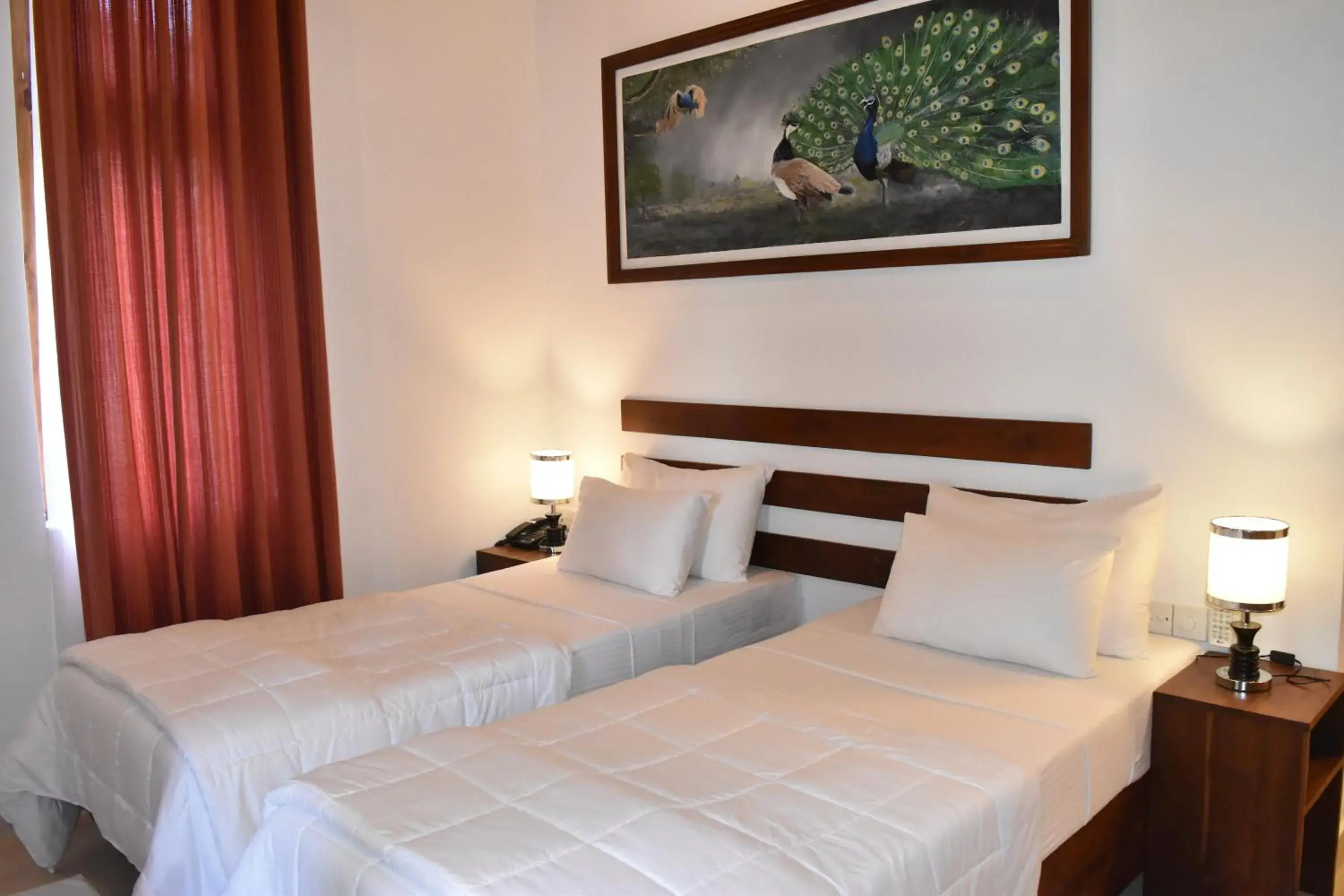 Deluxe Twin Room in Sigiri Asna Nature Resort Deluxe Twin Room in Sigiri Asna Nature Resort