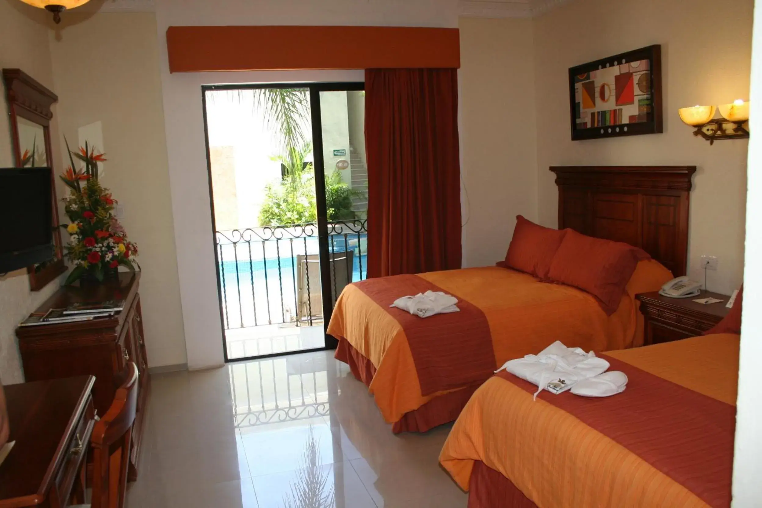 Delux Room Two Double Beds in Gran Real Yucatan Delux Room Two Double Beds in Gran Real Yucatan