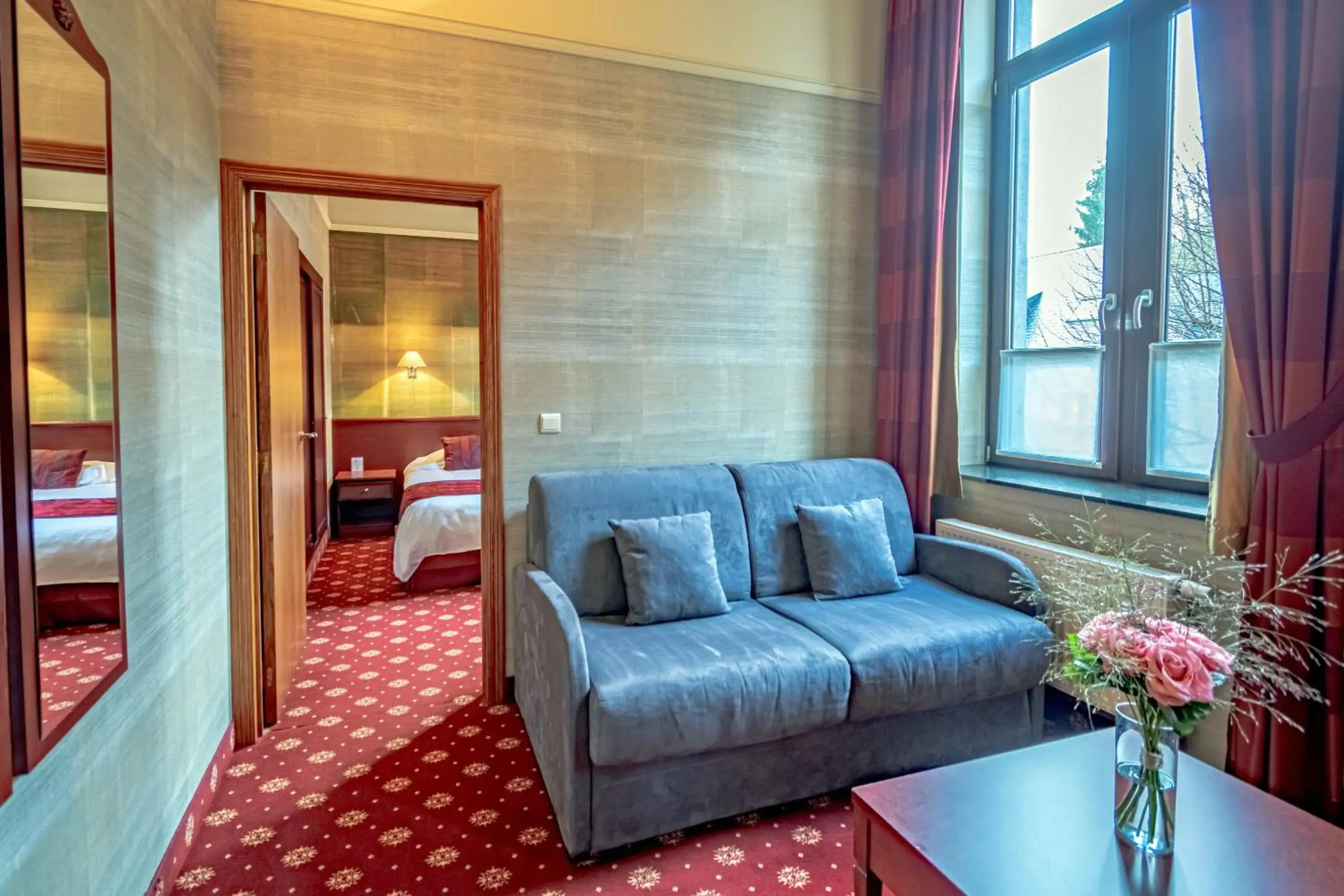 Suite with River View in Hotel des Comtes Durbuy Suite with River View in Hotel des Comtes Durbuy