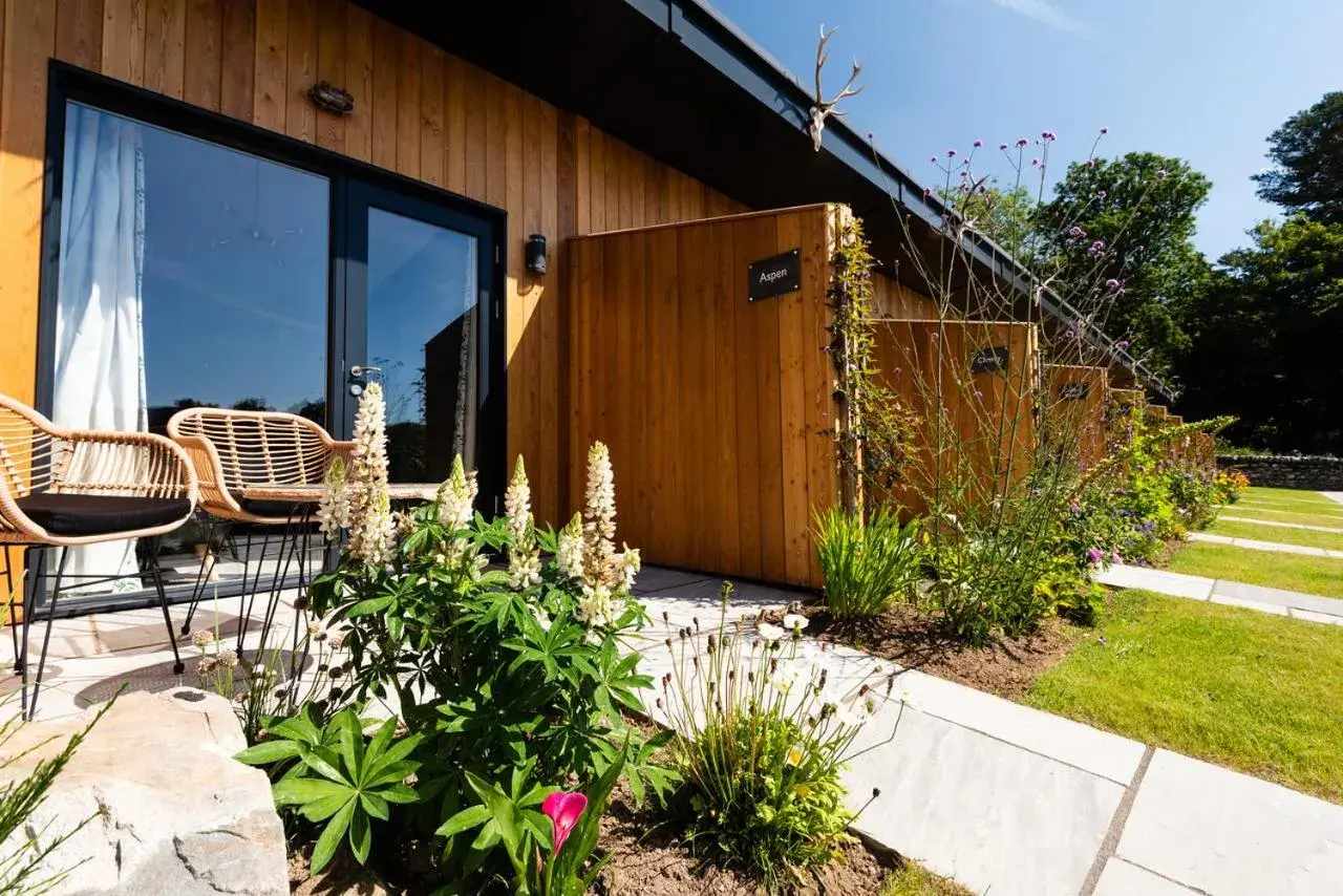 Walled Garden Private Terrace in The Old Manse of Blair, Boutique Hotel & Restaurant Walled Garden Private Terrace in The Old Manse of Blair, Boutique Hotel & Restaurant