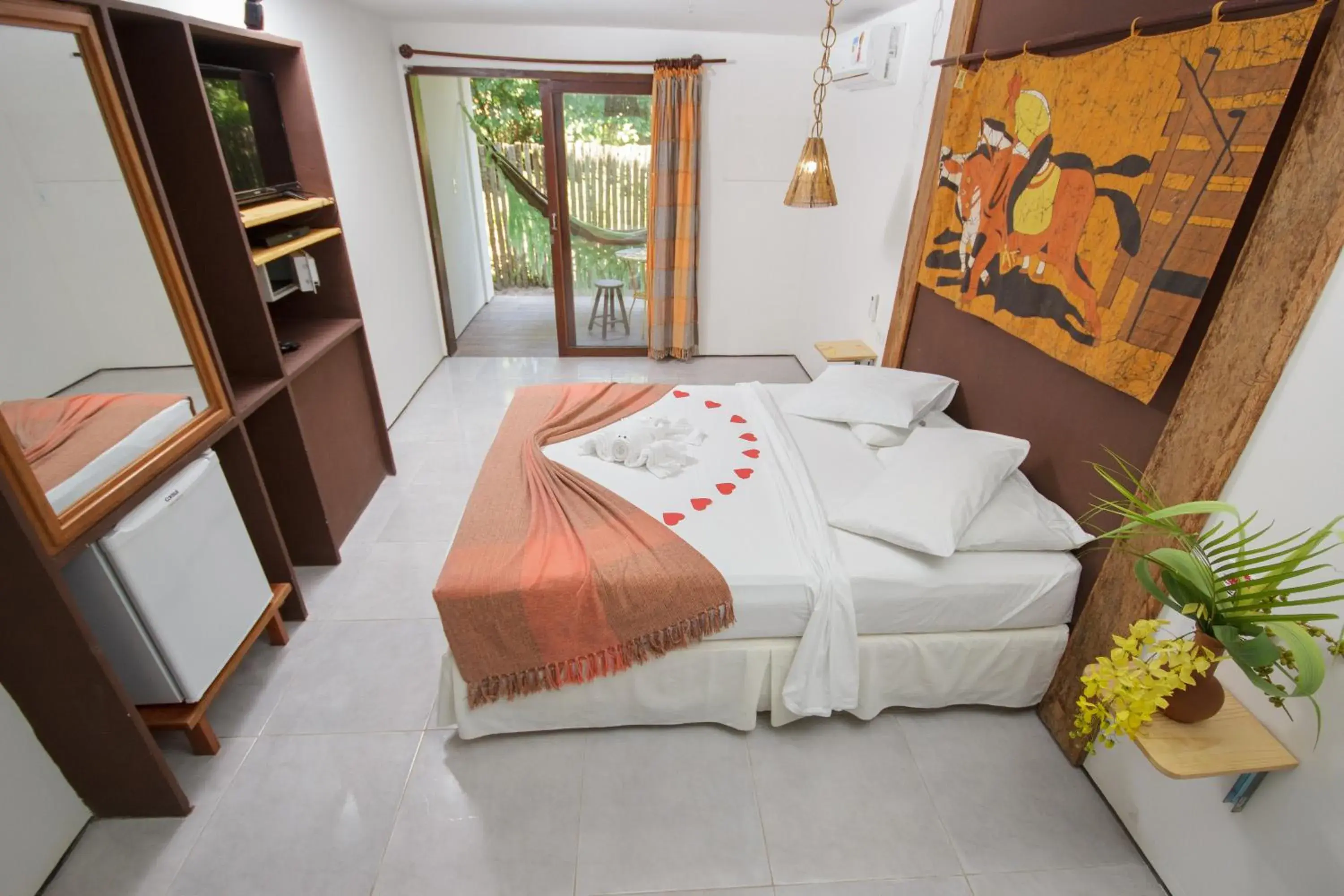 Quadruple Room with Balcony - single occupancy in Pousada Barra Velha Quadruple Room with Balcony - single occupancy in Pousada Barra Velha