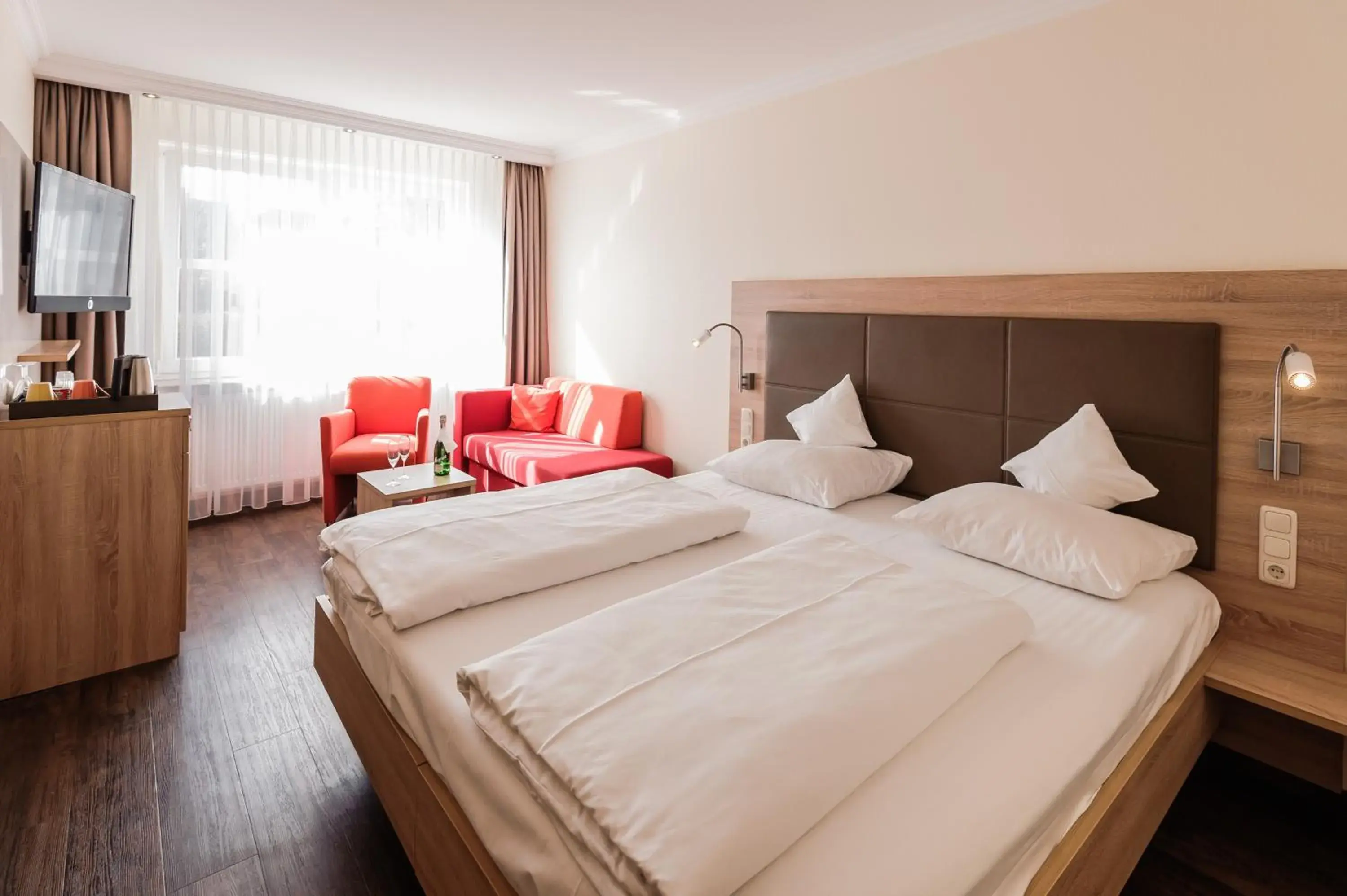 Premium Double Room with Courtyard View in Hotel an der Linah garni Premium Double Room with Courtyard View in Hotel an der Linah garni