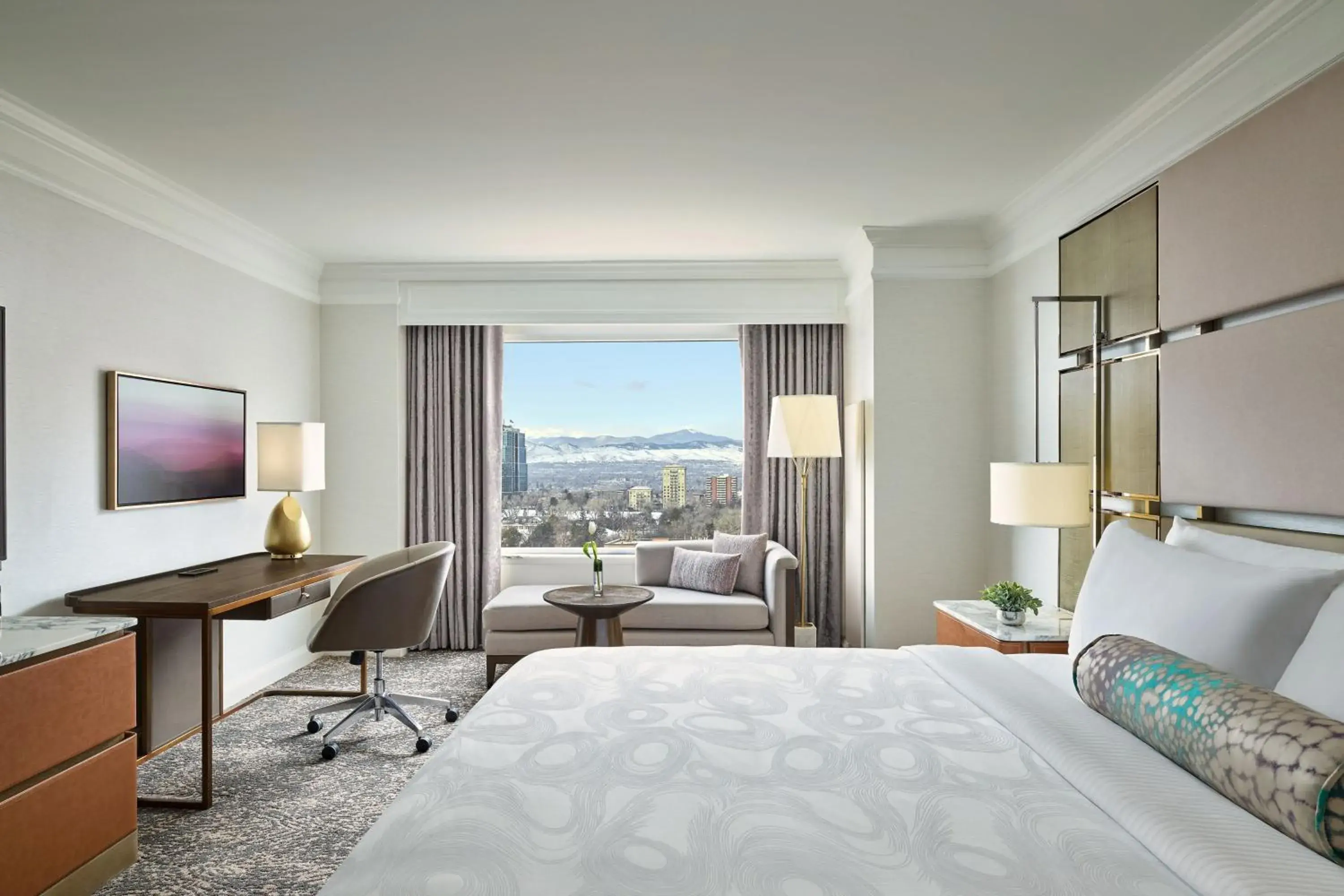 King Room with Mountain View in Hotel Clio, a Luxury Collection Hotel, Denver Cherry Creek King Room with Mountain View in Hotel Clio, a Luxury Collection Hotel, Denver Cherry Creek