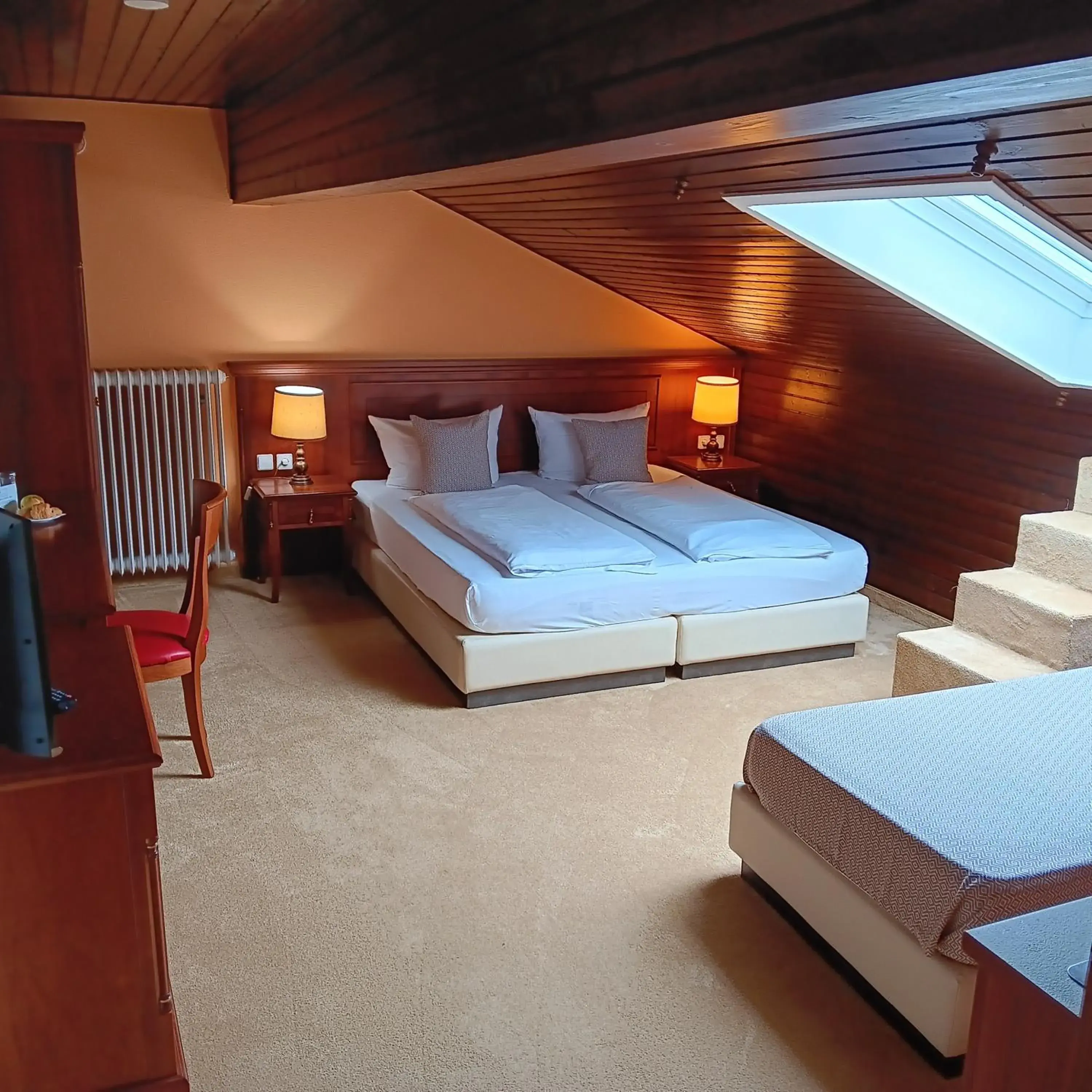 Double Room with Private External Bathroom in Schwarzwaldhotel Sonne Double Room with Private External Bathroom in Schwarzwaldhotel Sonne