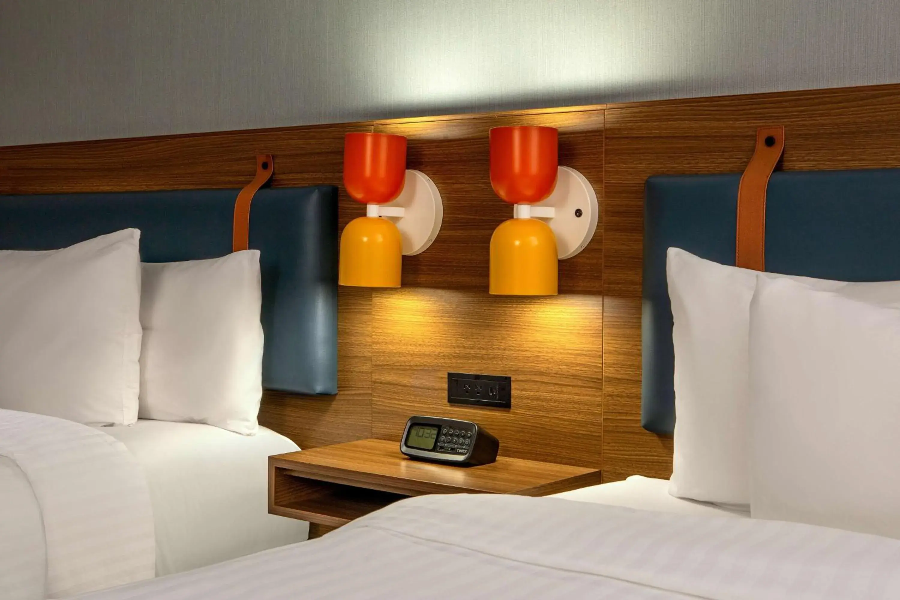 Two Queens with Patio - Interior View in Sonesta Select Boston Foxborough Mansfield Two Queens with Patio - Interior View in Sonesta Select Boston Foxborough Mansfield