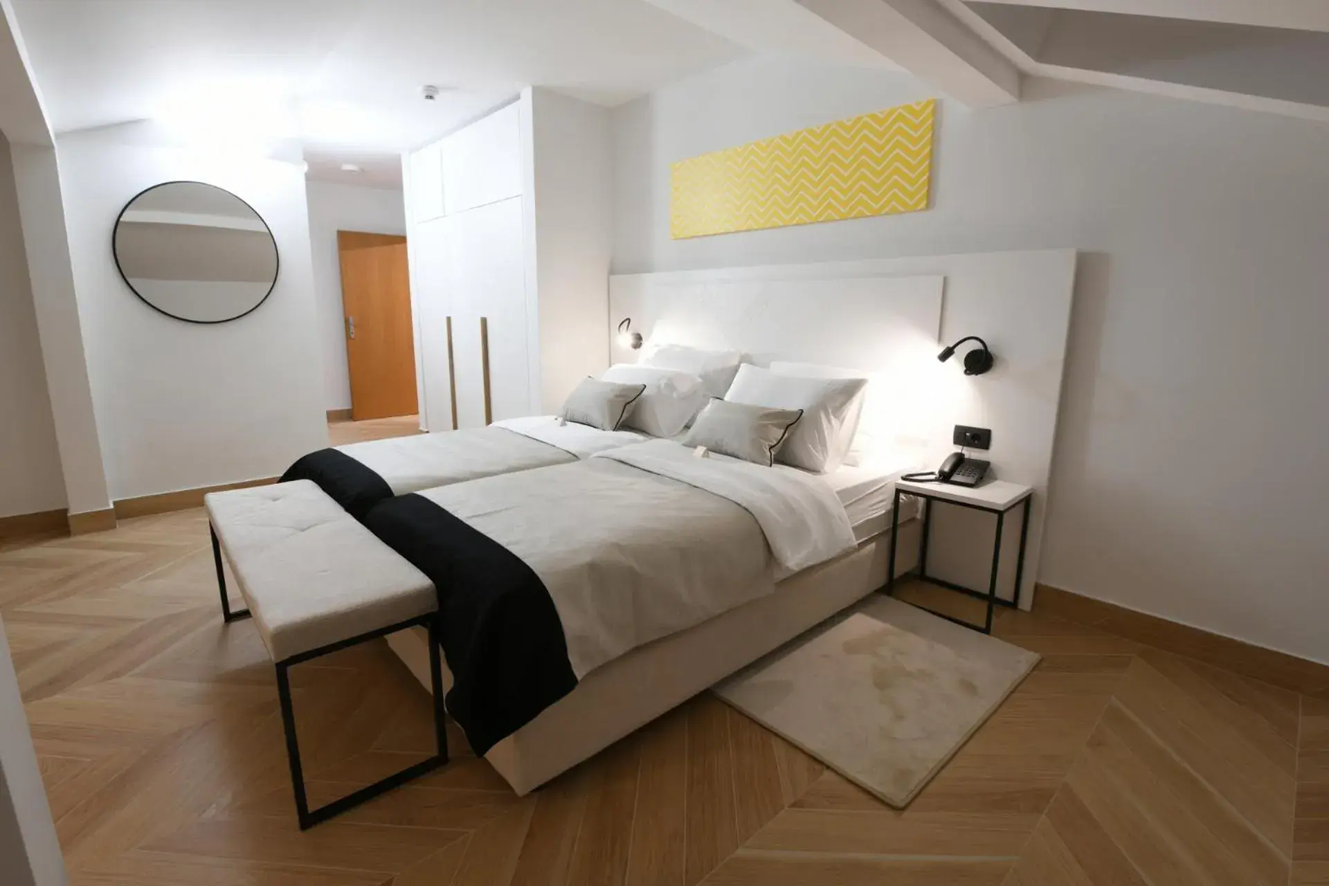 Two-Bedroom Apartment with Terrace in Aparthotel Milenij Two-Bedroom Apartment with Terrace in Aparthotel Milenij