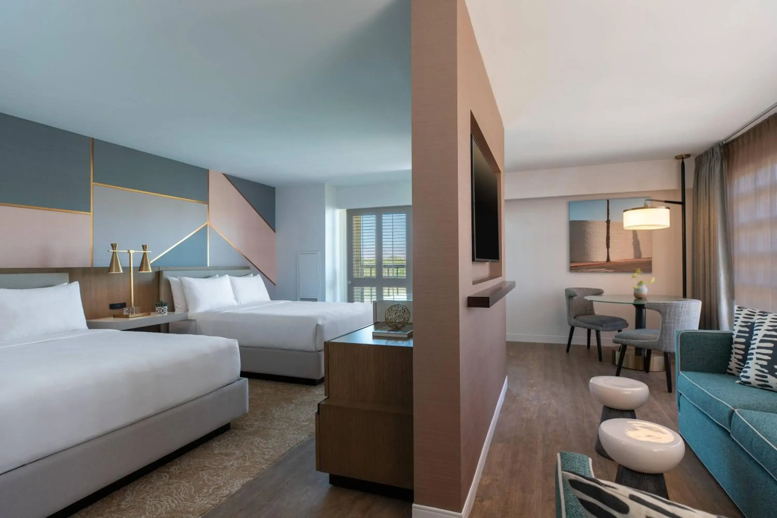 1 Bedroom Studio Suite, 2 Queen, Sofa bed in Renaissance Esmeralda Resort & Spa, Indian Wells 1 Bedroom Studio Suite, 2 Queen, Sofa bed in Renaissance Esmeralda Resort & Spa, Indian Wells