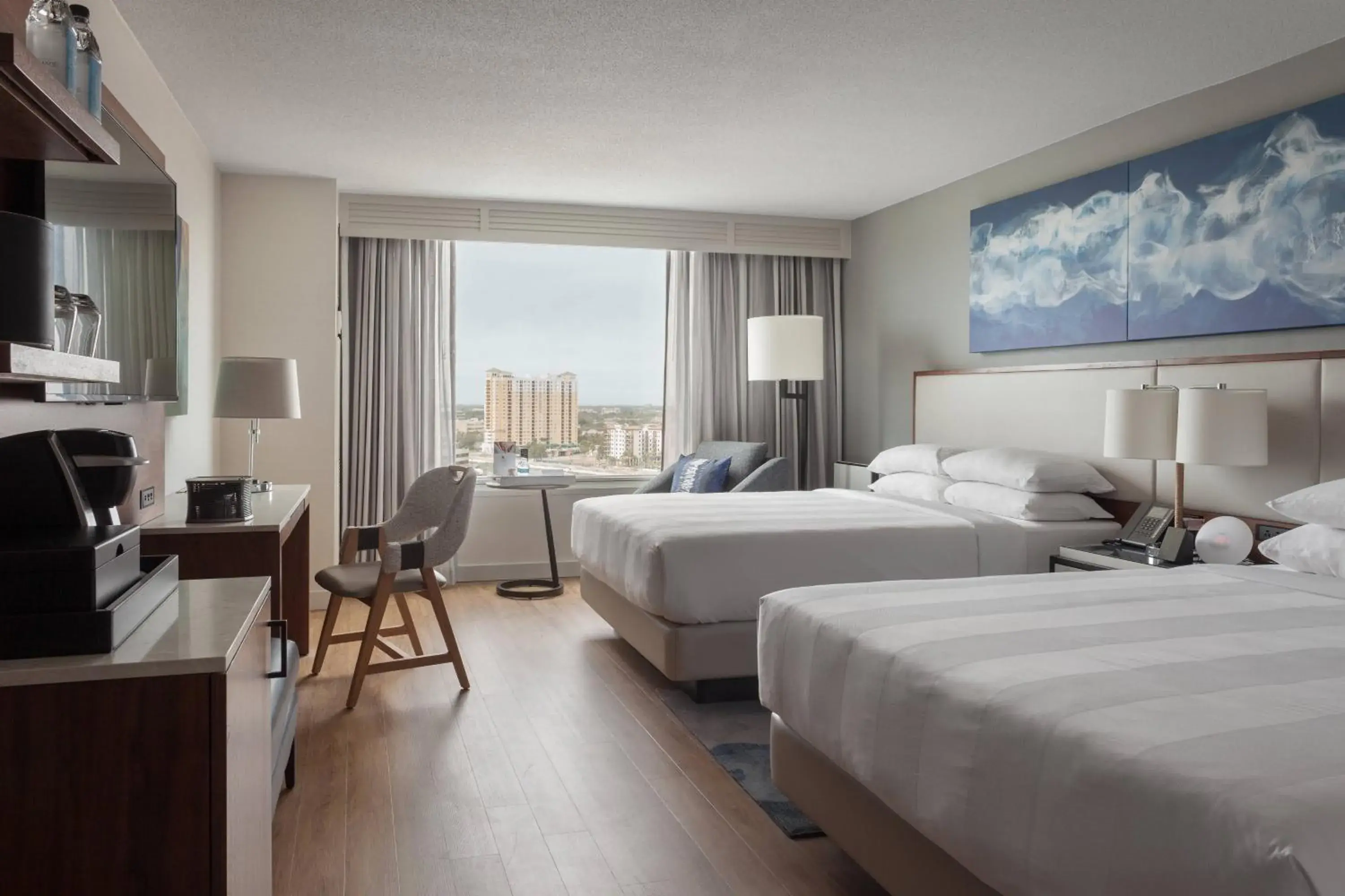 Two Queen Beds - Concierge Lounge Access in Tampa Marriott Water Street Two Queen Beds - Concierge Lounge Access in Tampa Marriott Water Street