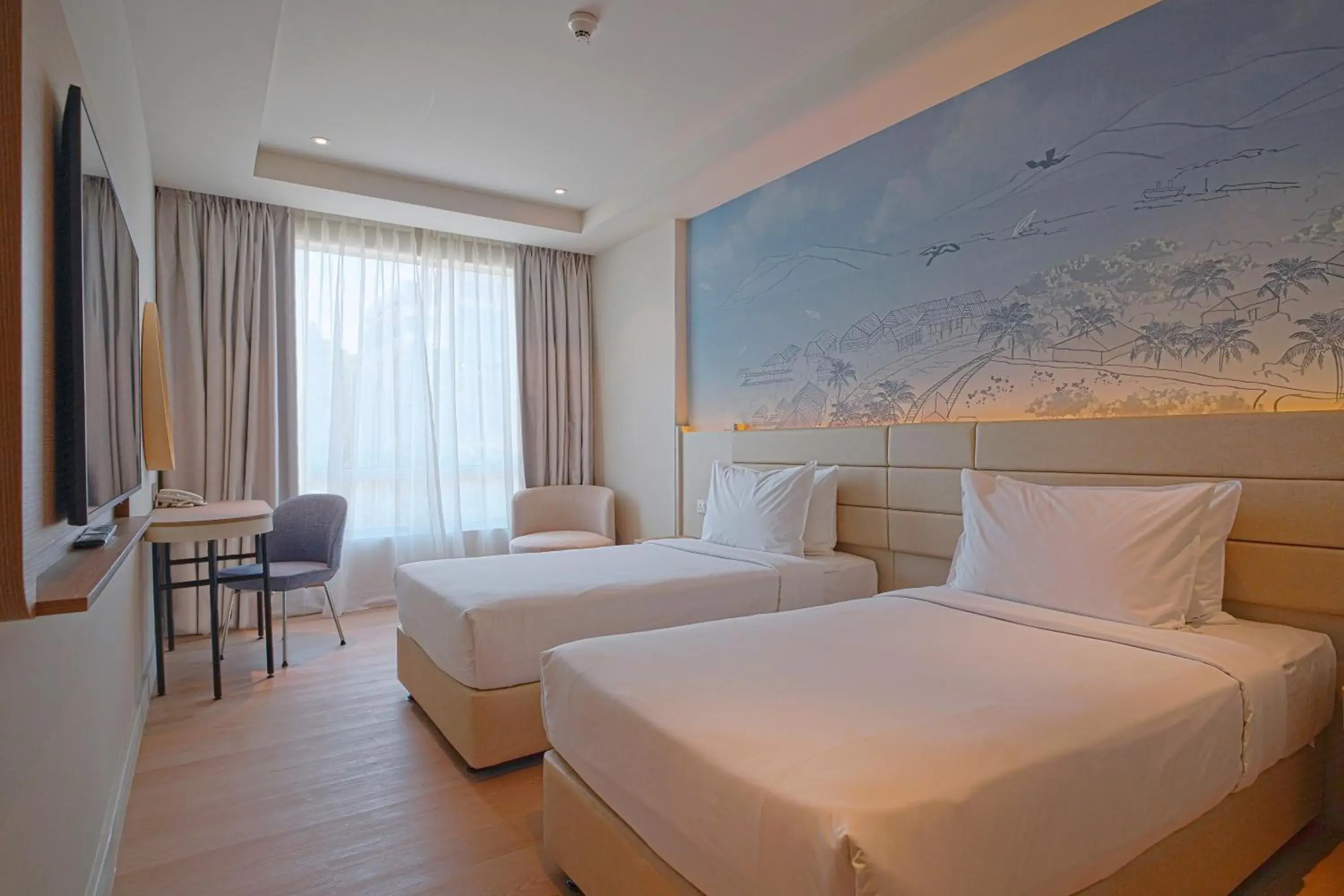 Superior Twin Room in Cititel Express Kota Kinabalu Superior Twin Room in Cititel Express Kota Kinabalu