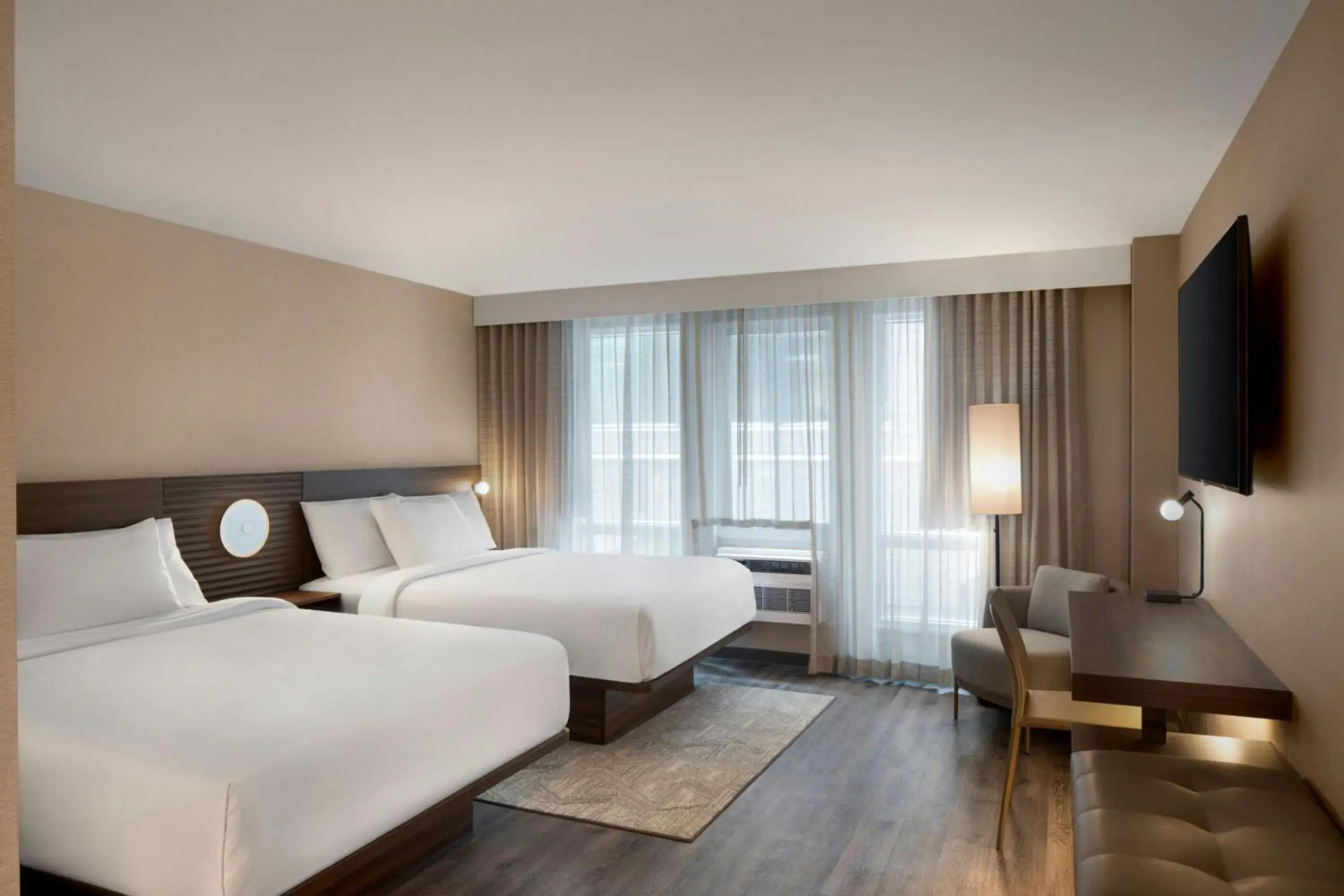 Deluxe Queen Room with Two Queen Beds and Sofa Bed in SpringHill Suites by Marriott Old Montreal Deluxe Queen Room with Two Queen Beds and Sofa Bed in SpringHill Suites by Marriott Old Montreal