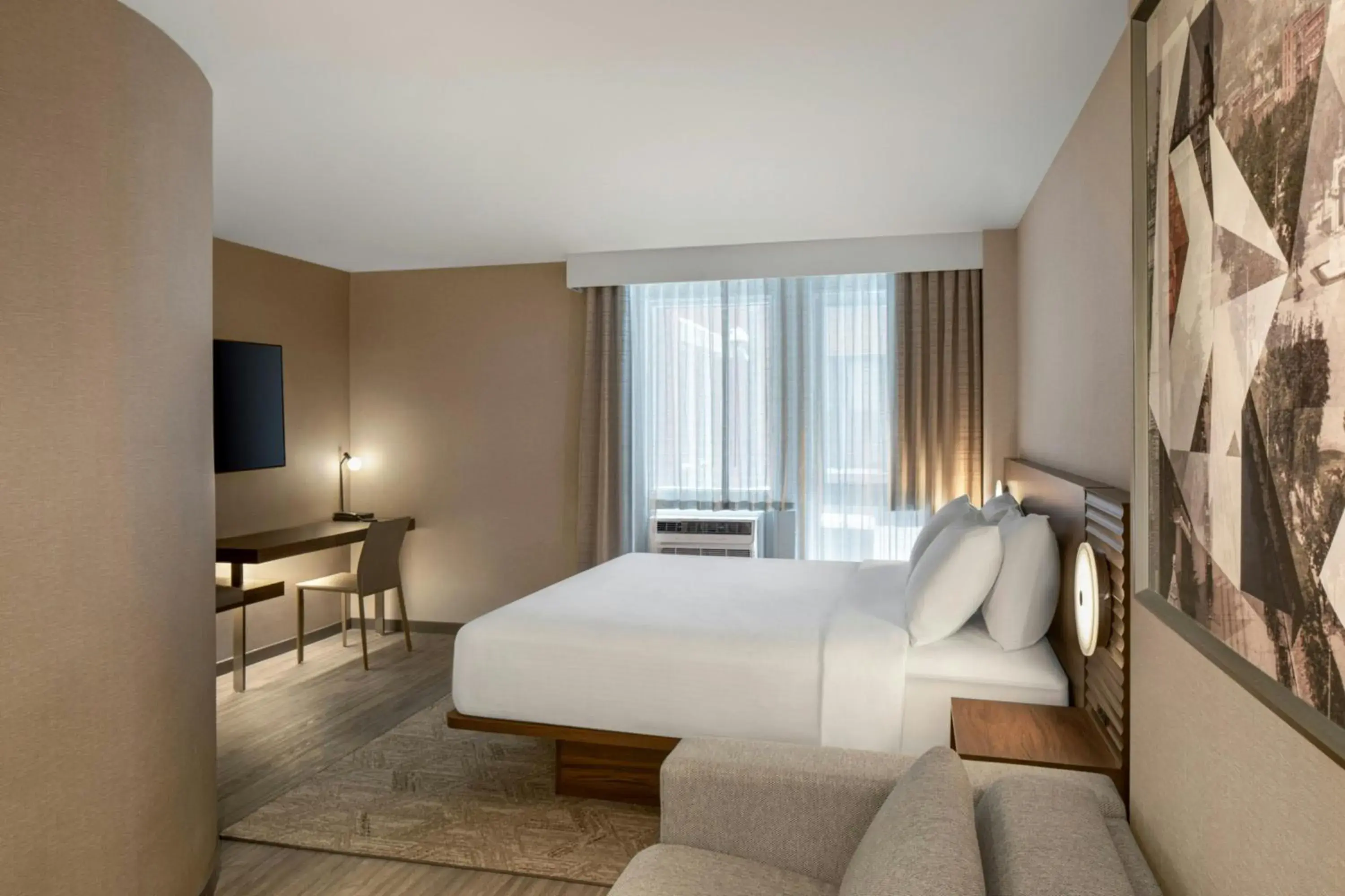 King Room with Sofa Bed in SpringHill Suites by Marriott Old Montreal King Room with Sofa Bed in SpringHill Suites by Marriott Old Montreal