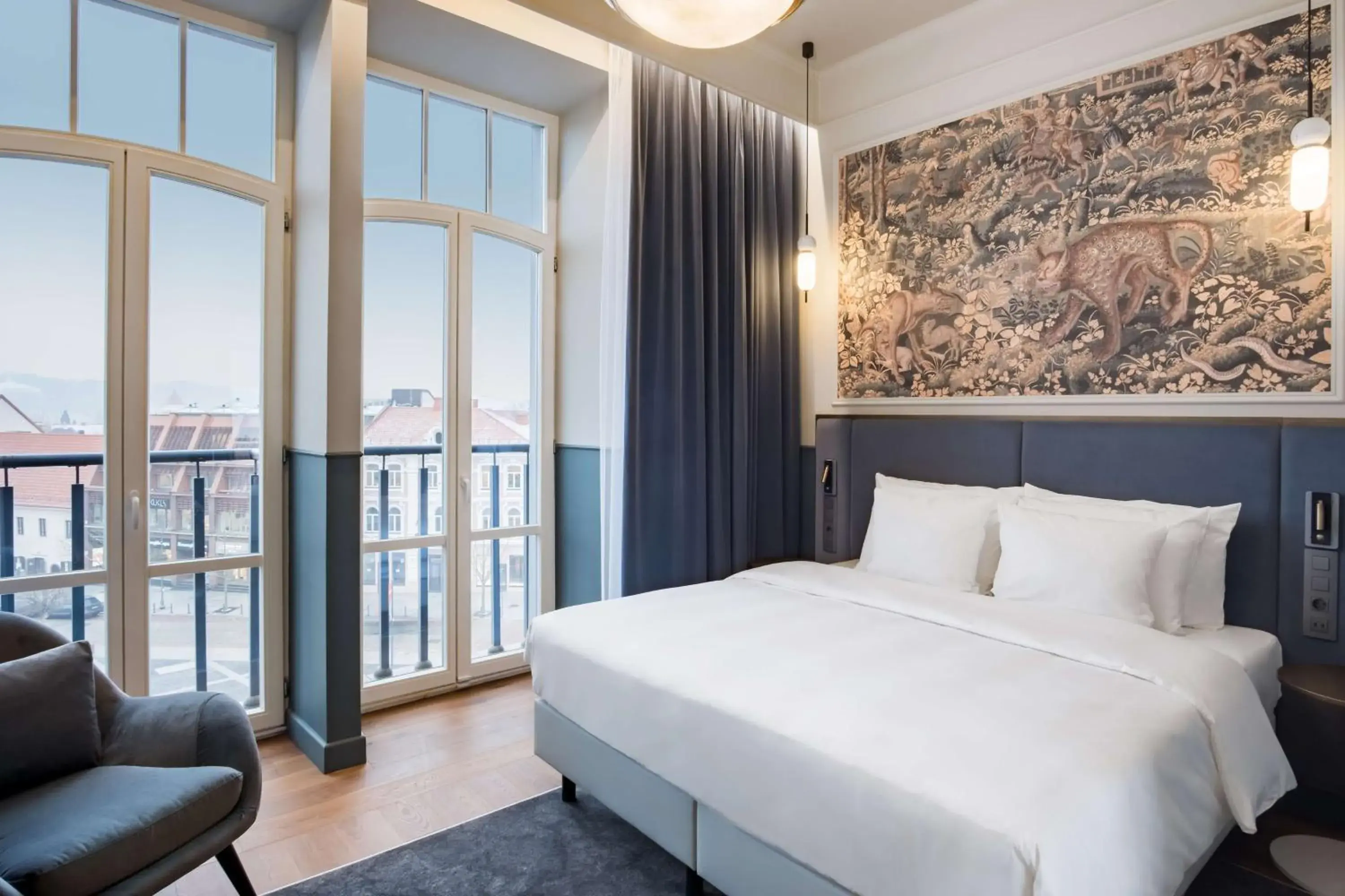 Collection Room with Old Town View in Radisson Collection Astorija Hotel, Vilnius Collection Room with Old Town View in Radisson Collection Astorija Hotel, Vilnius