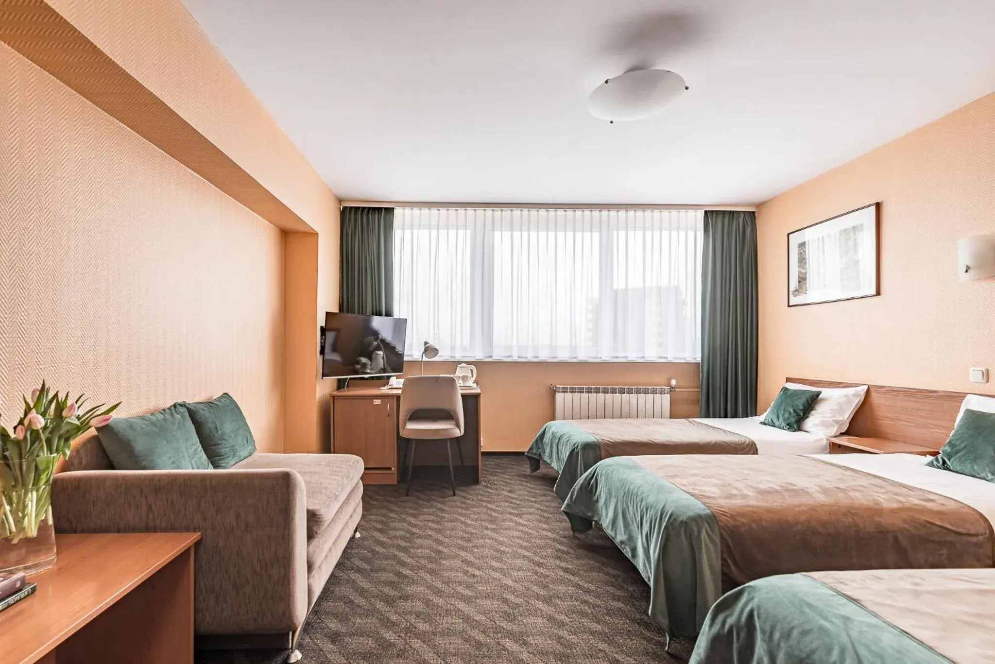 Triple Room in Hotel Zemaites Triple Room in Hotel Zemaites