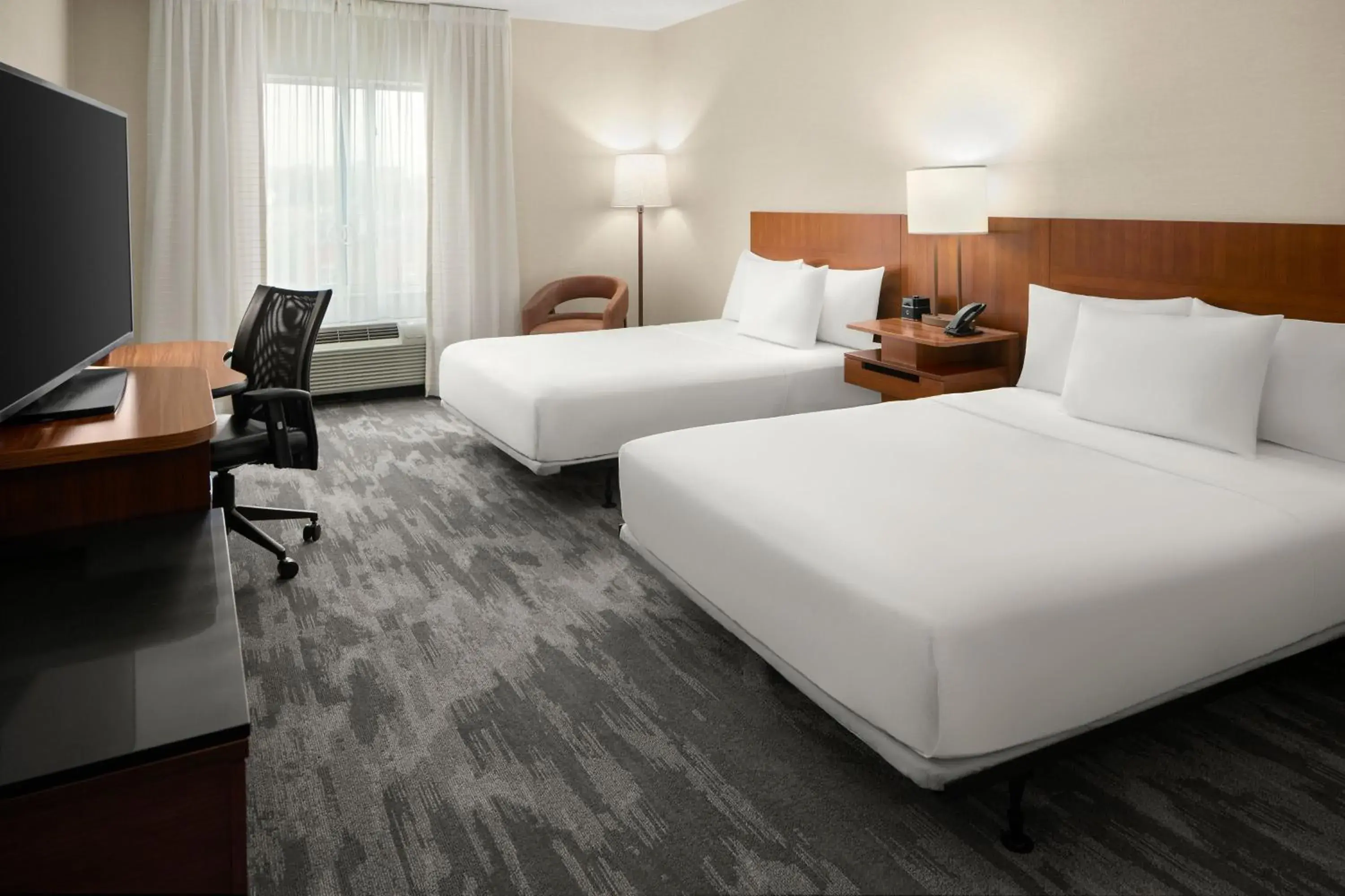 Double Room with Two Double Beds in Fairfield Inn & Suites Columbus OSU Double Room with Two Double Beds in Fairfield Inn & Suites Columbus OSU