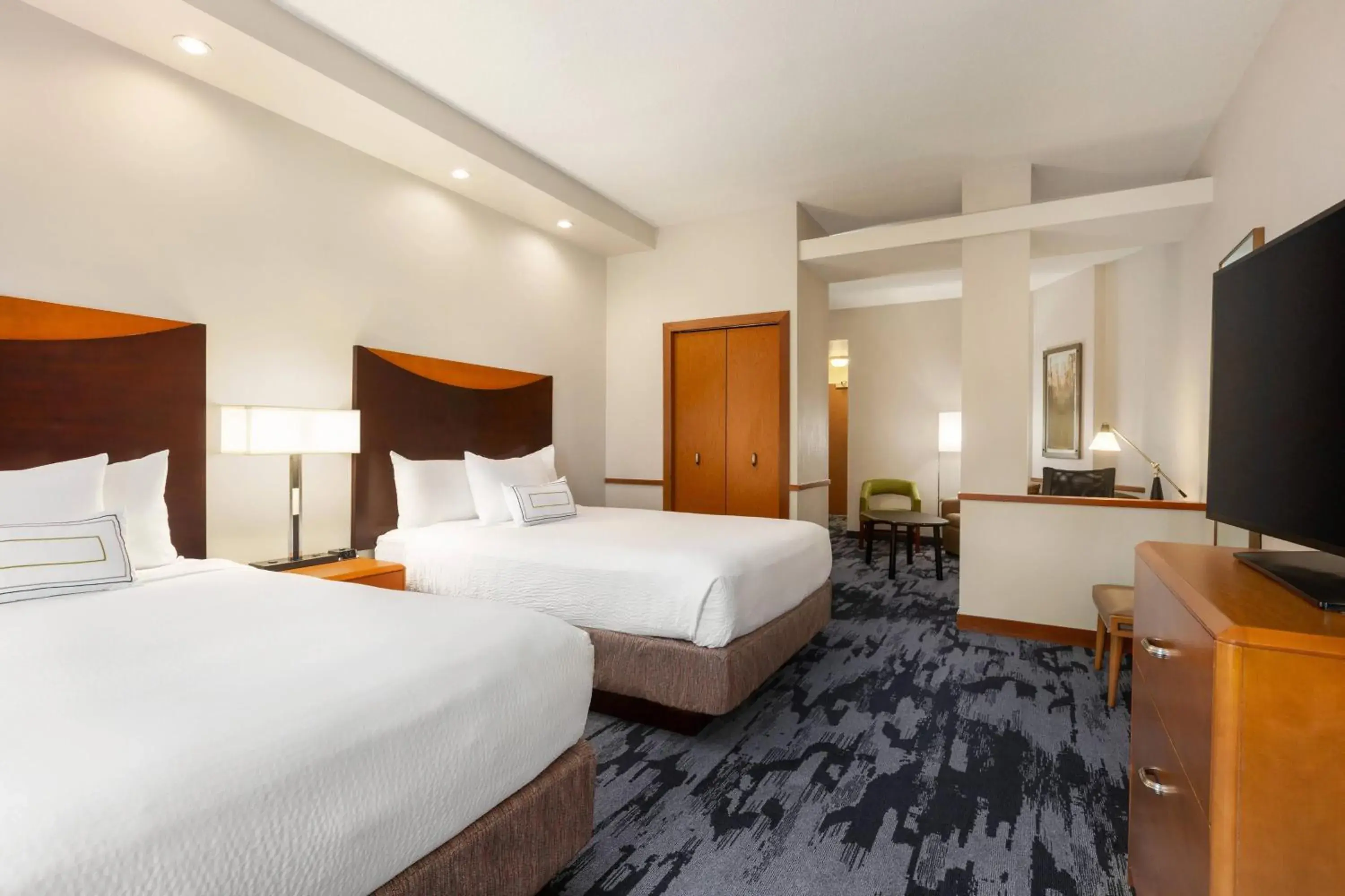 2 Queen Studio with Sofa Bed in Fairfield Inn & Suites Jacksonville West/Chaffee Point 2 Queen Studio with Sofa Bed in Fairfield Inn & Suites Jacksonville West/Chaffee Point