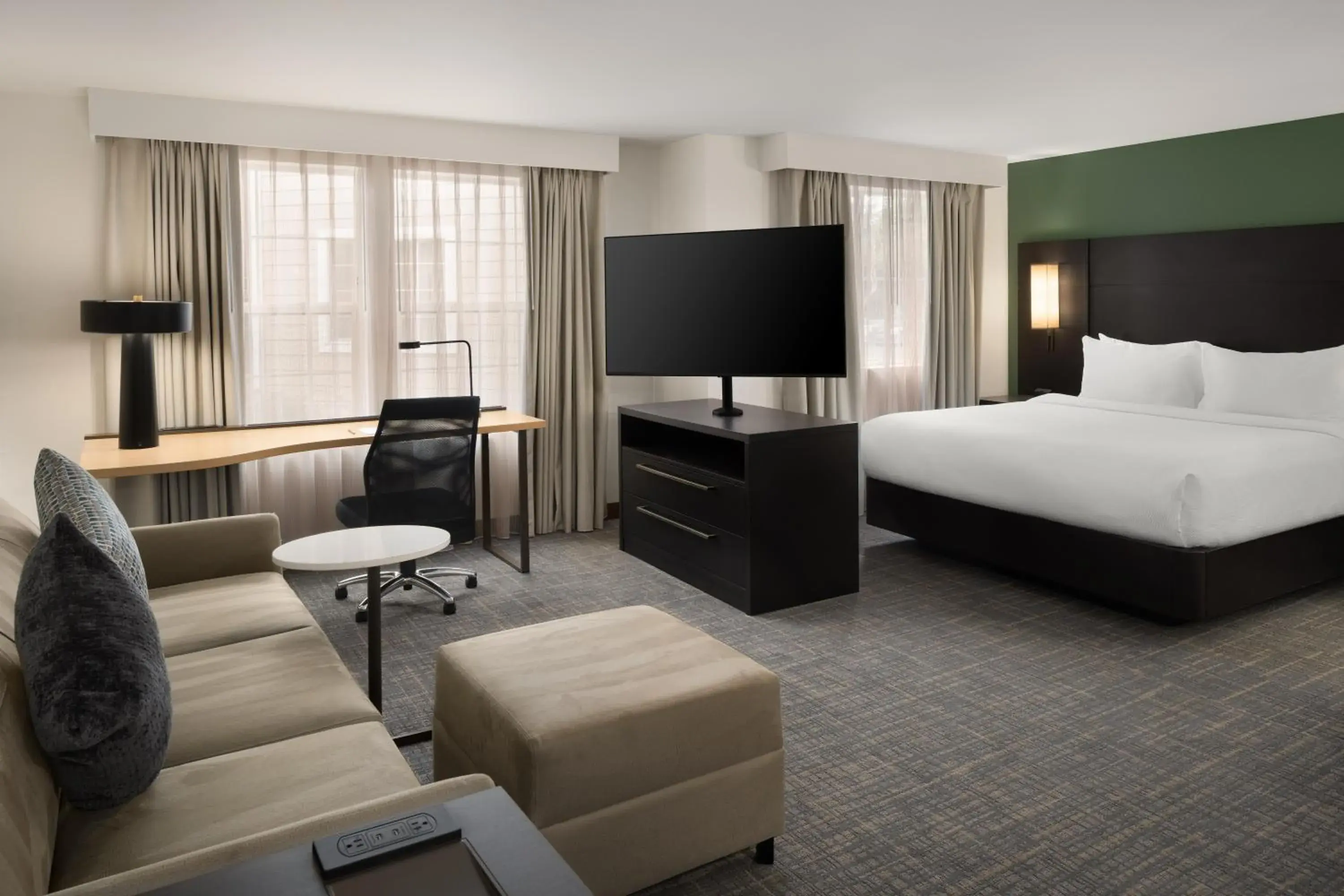 King Studio with Sofa Bed in Residence Inn Portland Hillsboro King Studio with Sofa Bed in Residence Inn Portland Hillsboro