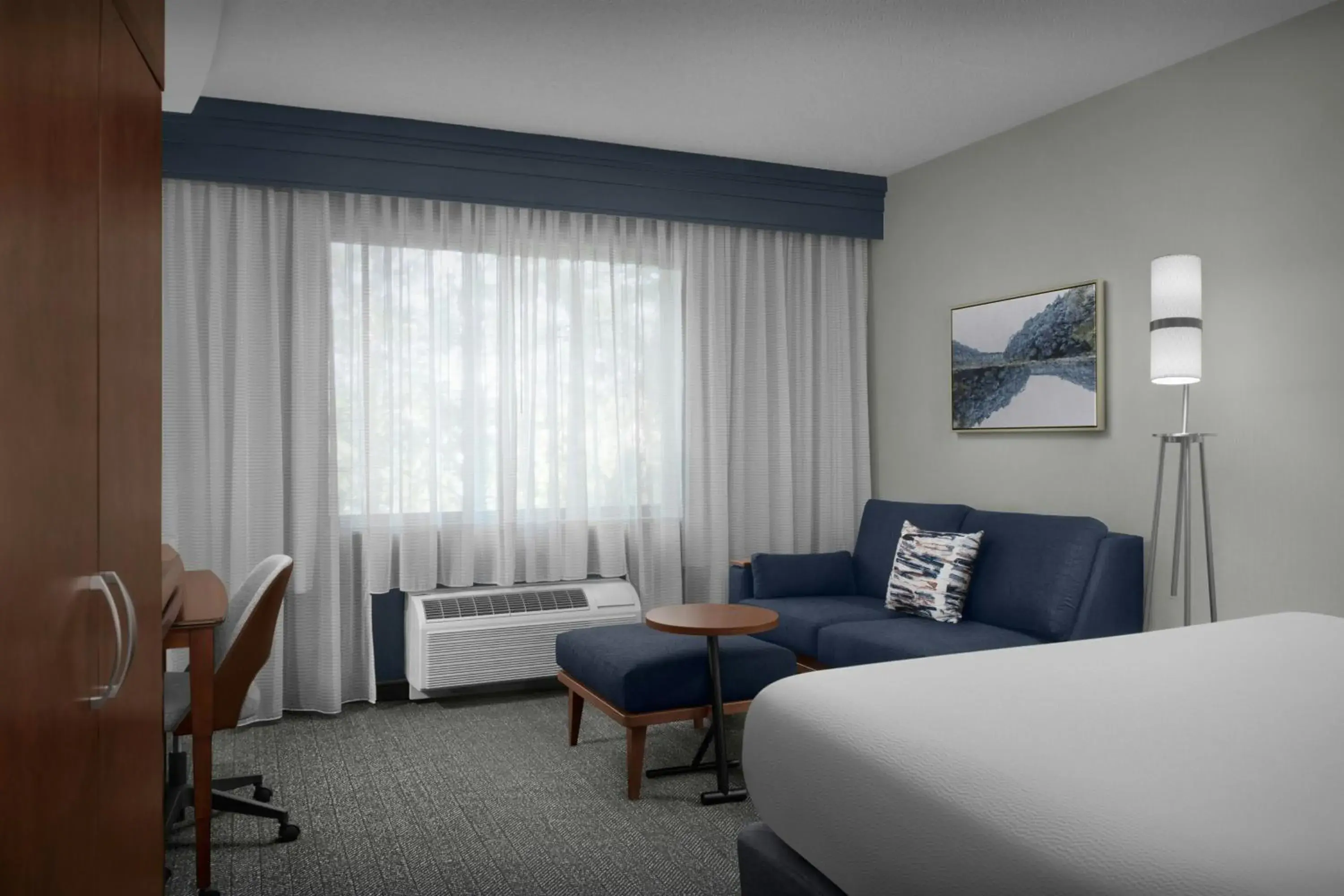 King Room with Sofa Bed and Adapted Tub - Mobility and Hearing Accessible in Courtyard Philadelphia Great Valley/Malvern King Room with Sofa Bed and Adapted Tub - Mobility and Hearing Accessible in Courtyard Philadelphia Great Valley/Malvern