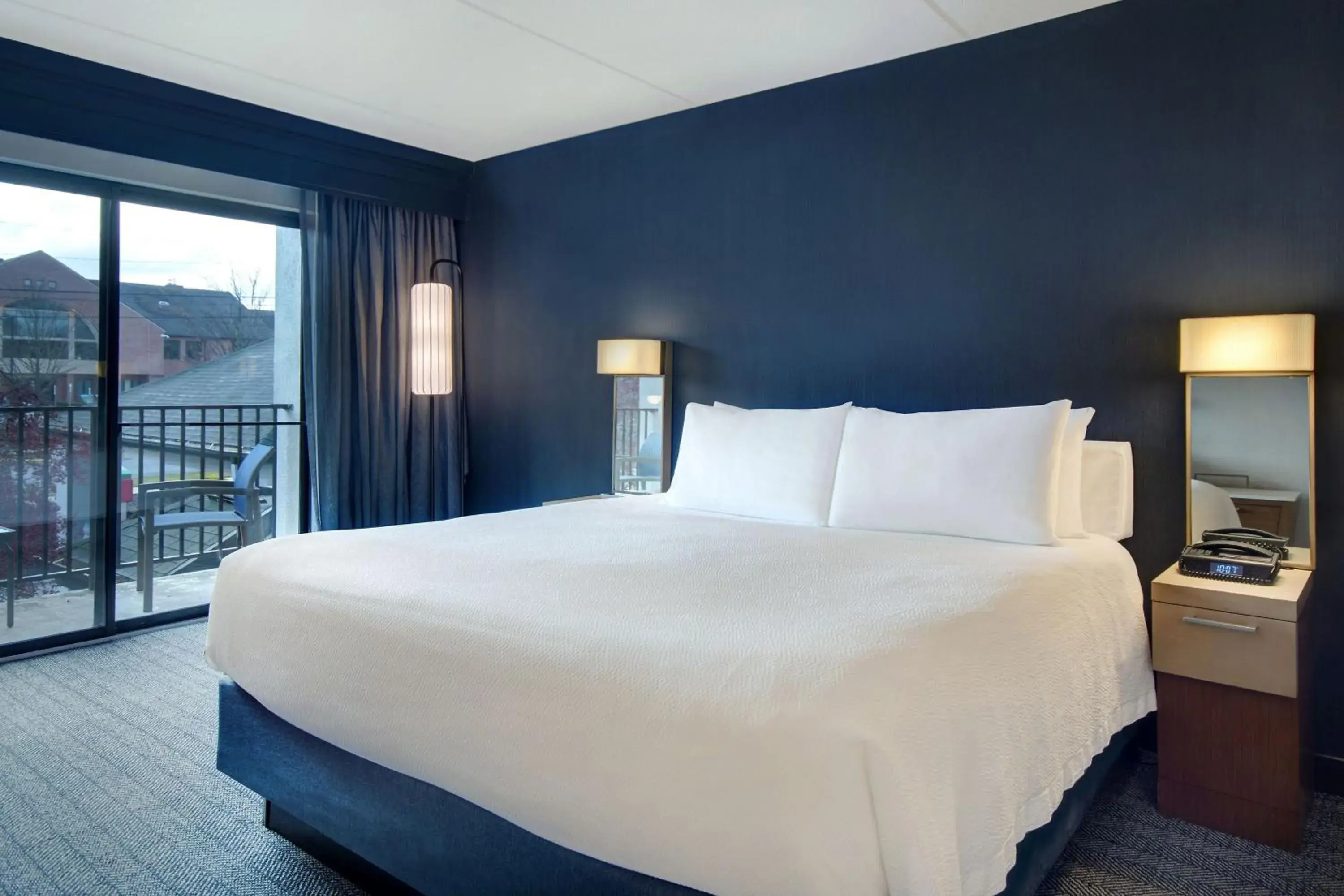 King Room with Adapted Tub - Mobility and Hearing Accessible in Courtyard by Marriott State College King Room with Adapted Tub - Mobility and Hearing Accessible in Courtyard by Marriott State College