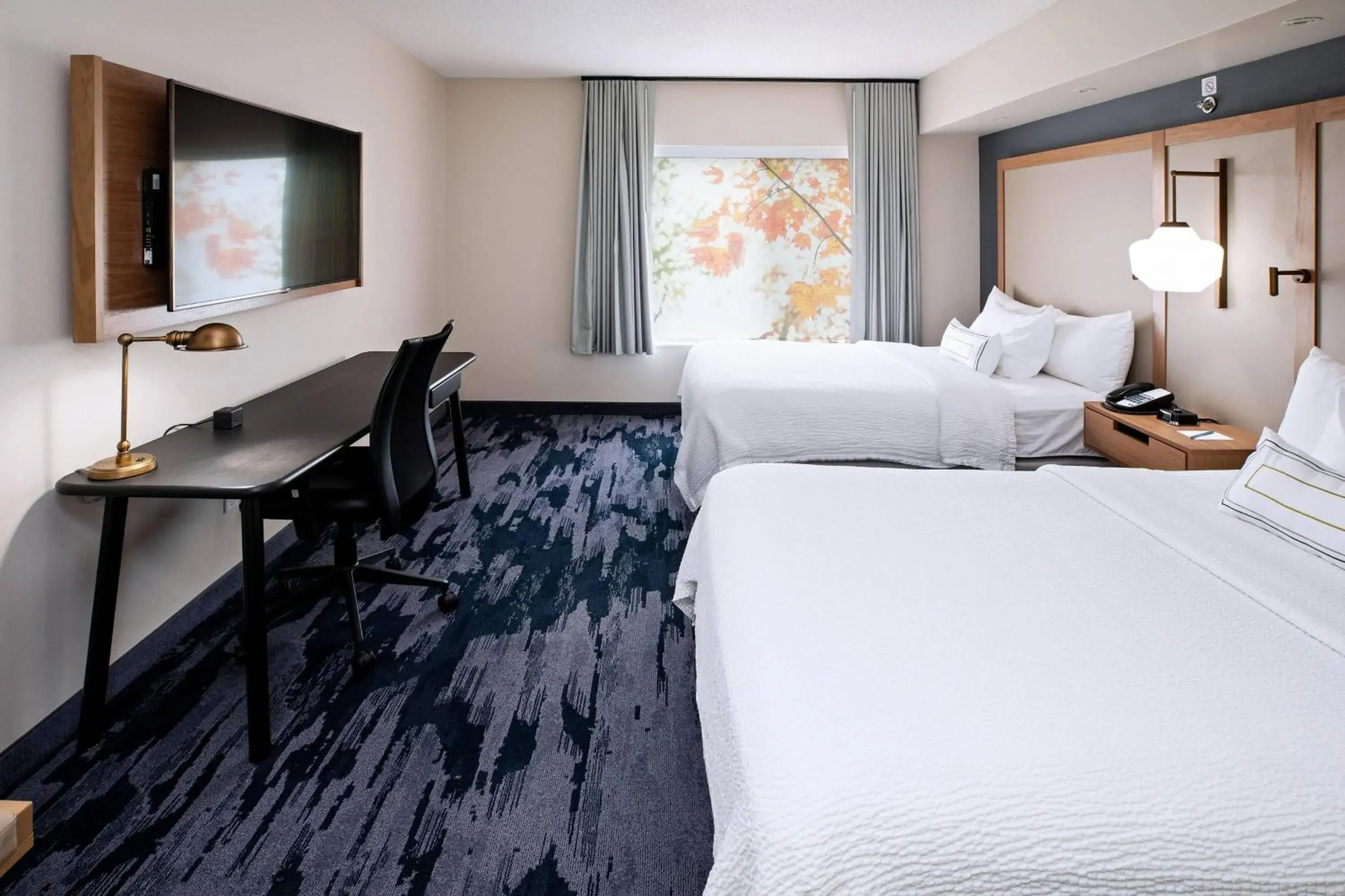 Double Room with Two Double Beds - Hearing Accessible in Fairfield Inn & Suites by Marriott Elizabethtown Double Room with Two Double Beds - Hearing Accessible in Fairfield Inn & Suites by Marriott Elizabethtown