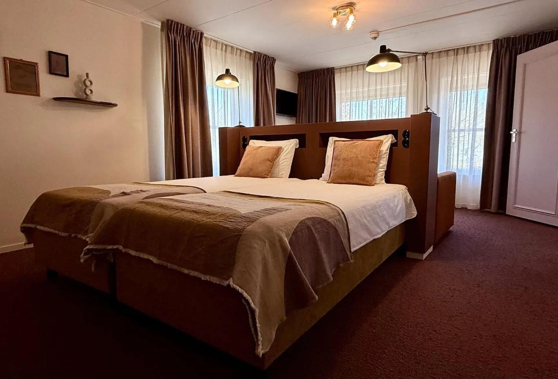 Triple Room in Hotel Restaurant Ruimzicht Triple Room in Hotel Restaurant Ruimzicht