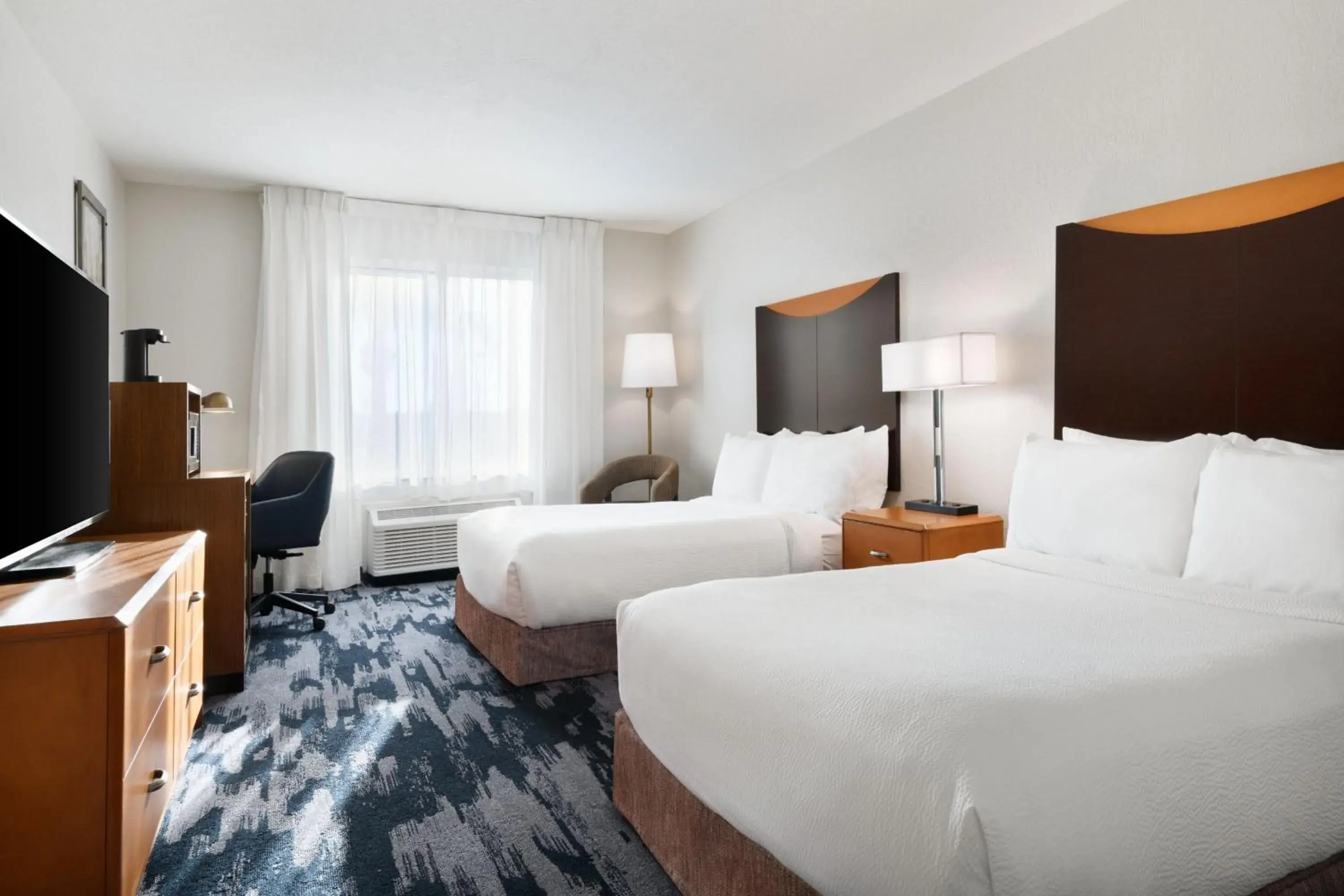 Double Room with Two Double Beds - Non-Smoking in Fairfield Inn & Suites Fort Pierce / Port St Lucie Double Room with Two Double Beds - Non-Smoking in Fairfield Inn & Suites Fort Pierce / Port St Lucie