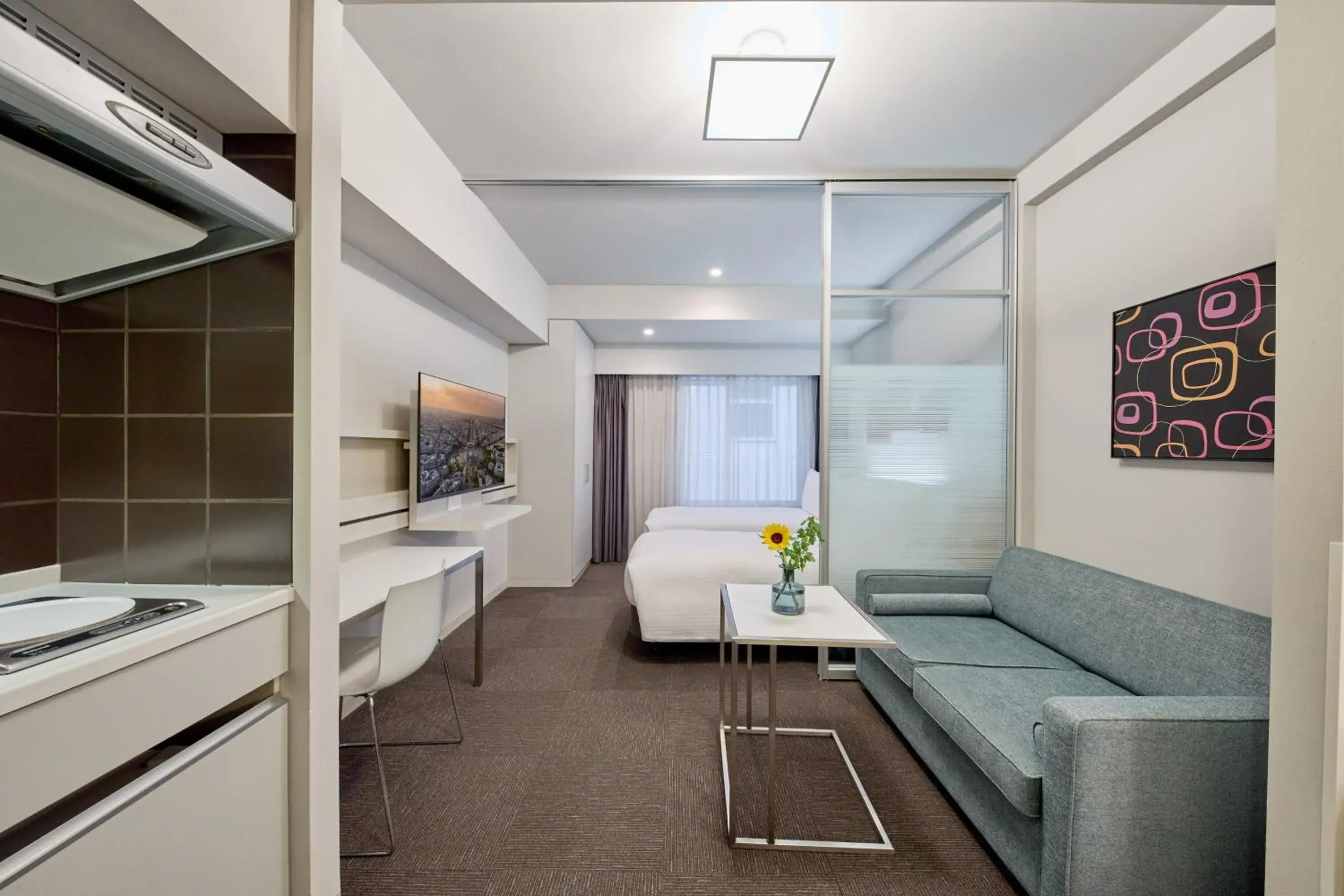 Studio Executive Twin in Citadines Shinjuku Tokyo Studio Executive Twin in Citadines Shinjuku Tokyo