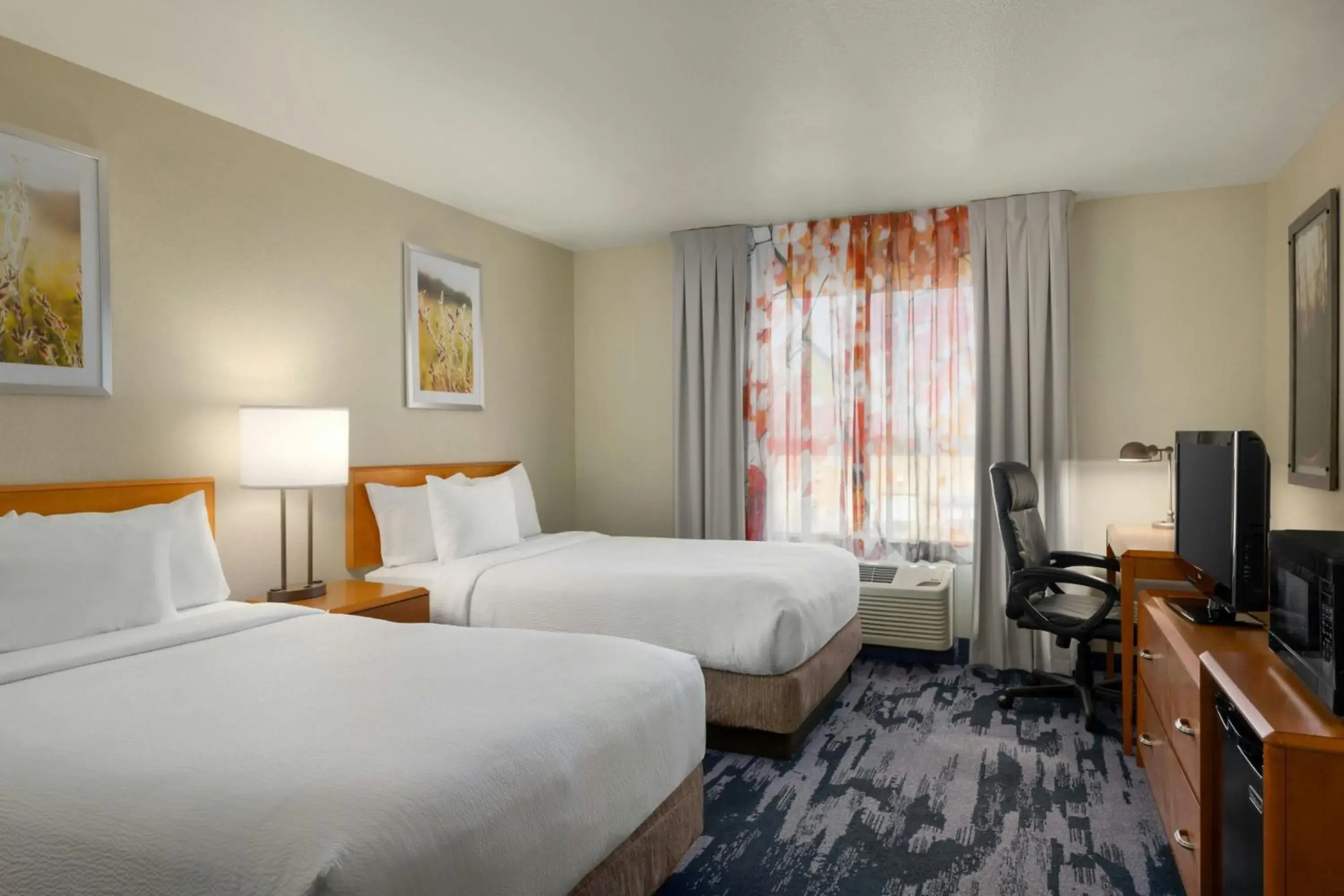 Double Room with Two Double Beds in Fairfield Inn & Suites by Marriott Springdale Double Room with Two Double Beds in Fairfield Inn & Suites by Marriott Springdale