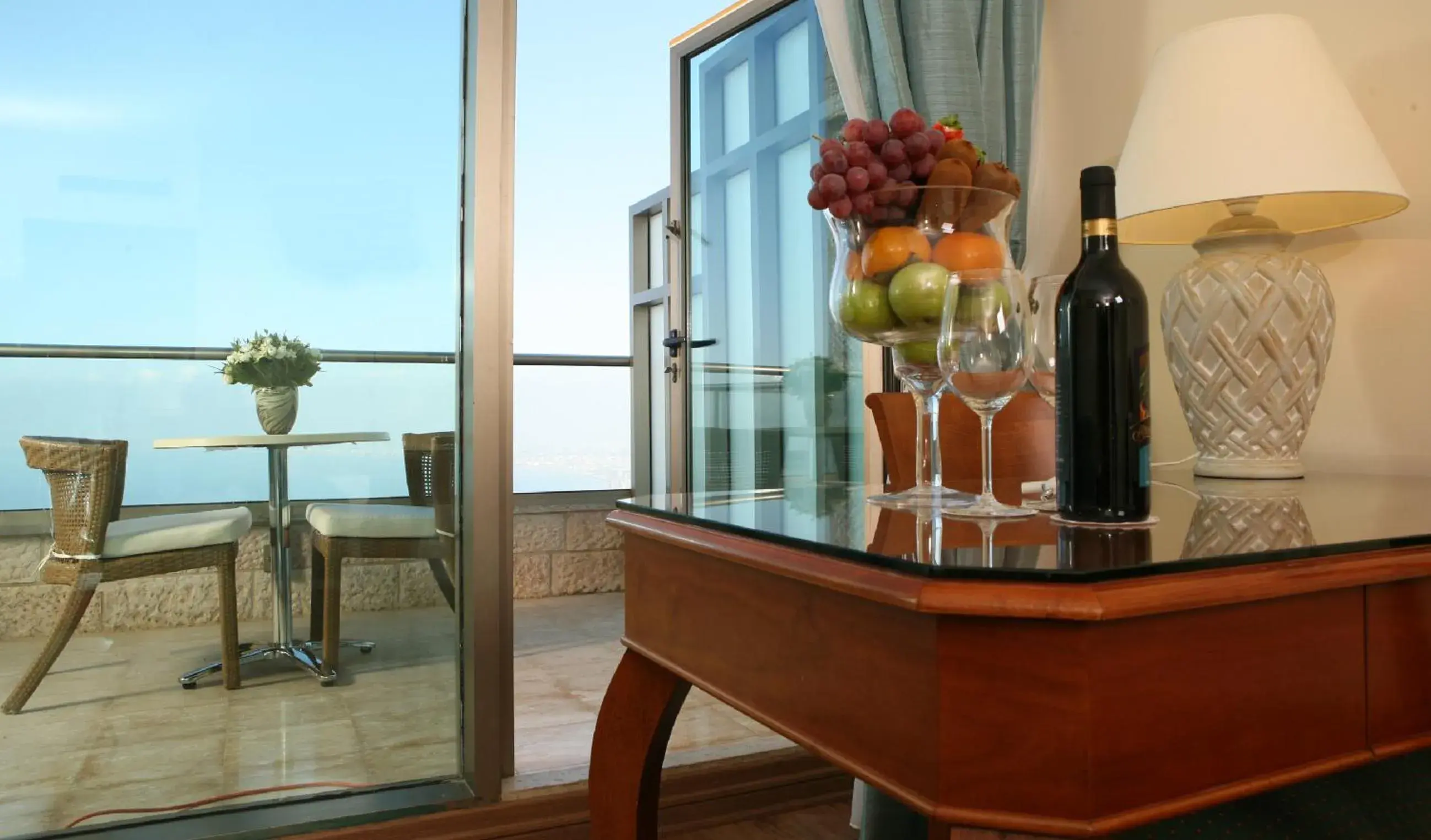 Executive Balcony in Crowne Plaza Haifa by IHG Executive Balcony in Crowne Plaza Haifa by IHG
