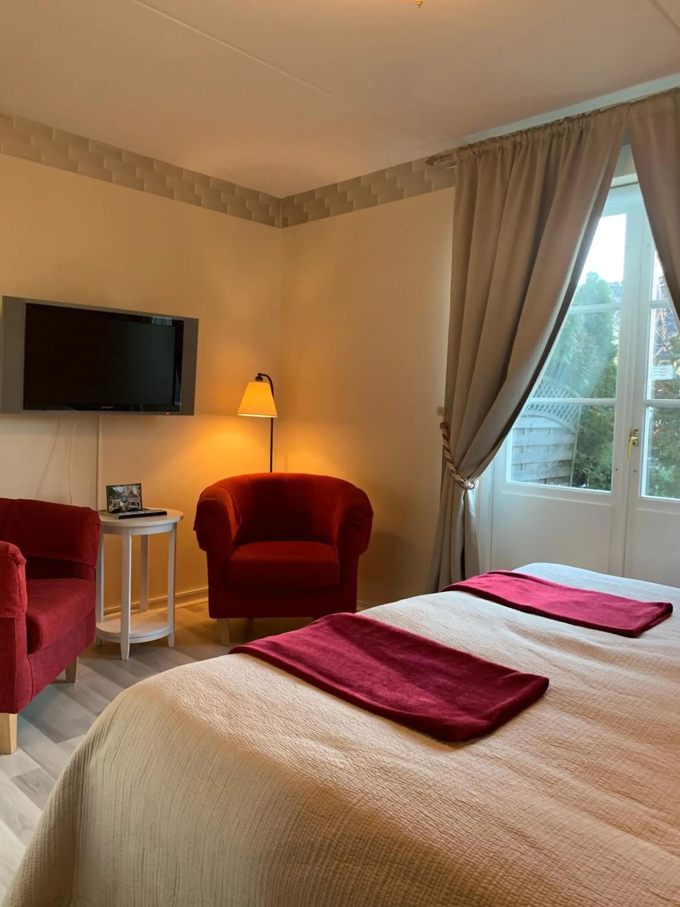 Twin Room with Terrace in Nya Pallas Hotel Twin Room with Terrace in Nya Pallas Hotel