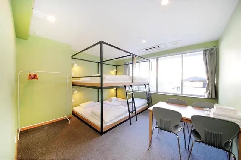 Quadruple Room with Shared Bathroom in R Star Hostel Kyoto Quadruple Room with Shared Bathroom in R Star Hostel Kyoto