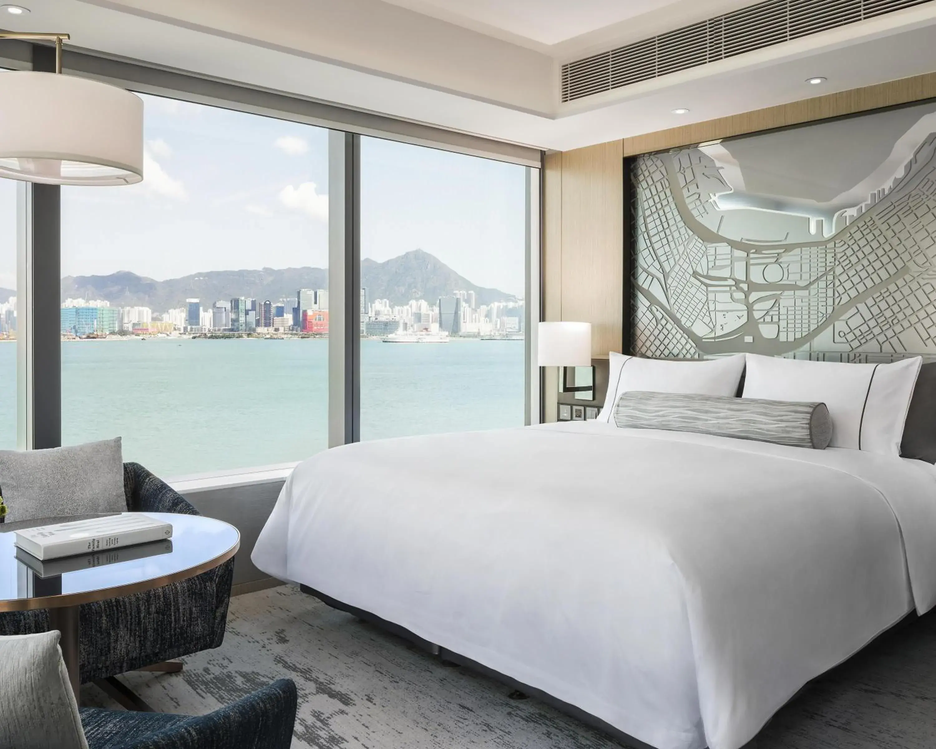 Deluxe King Room with Harbor View - single occupancy - Lounge Access in Hyatt Centric Victoria Harbour Deluxe King Room with Harbor View - single occupancy - Lounge Access in Hyatt Centric Victoria Harbour