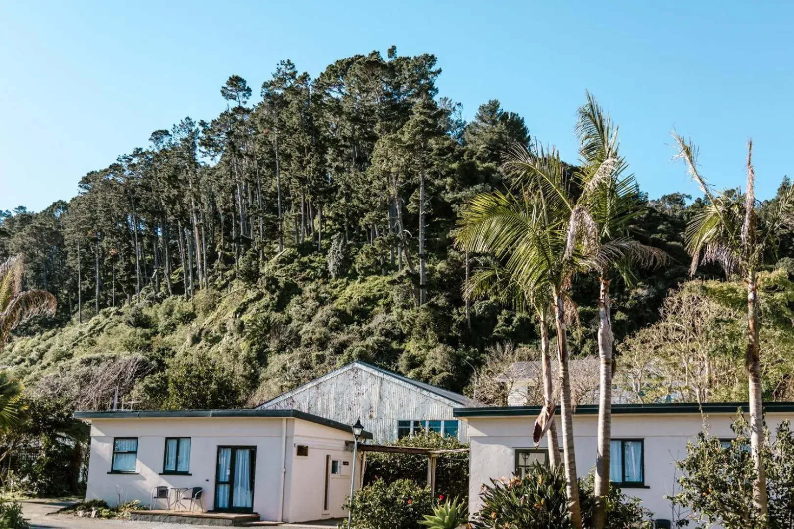 Double or Twin Room with Garden Courtyard in Sunset Motel Double or Twin Room with Garden Courtyard in Sunset Motel