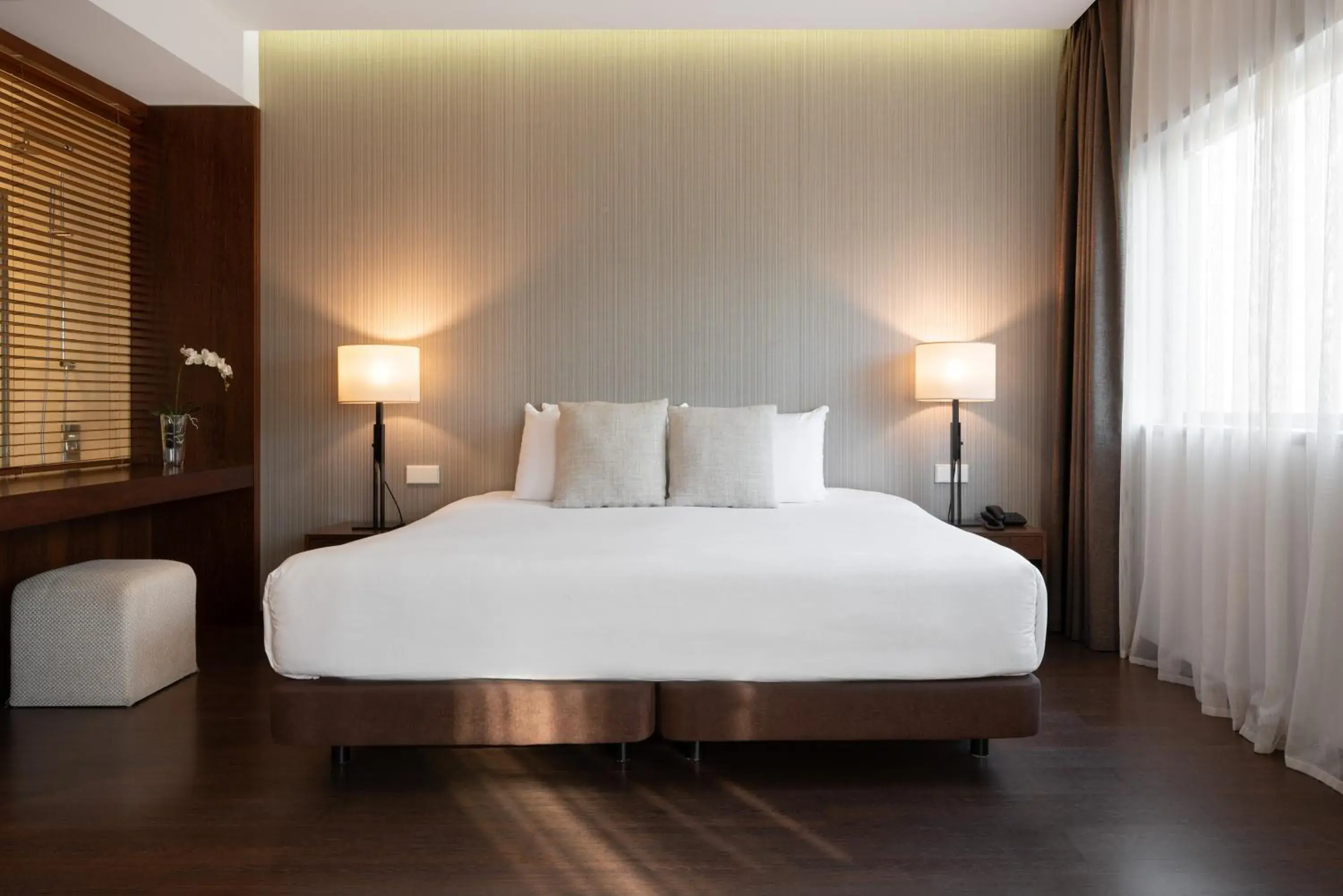 Premium Double Room with Terrace and Sea View in Eurostars Mar de Vigo Premium Double Room with Terrace and Sea View in Eurostars Mar de Vigo