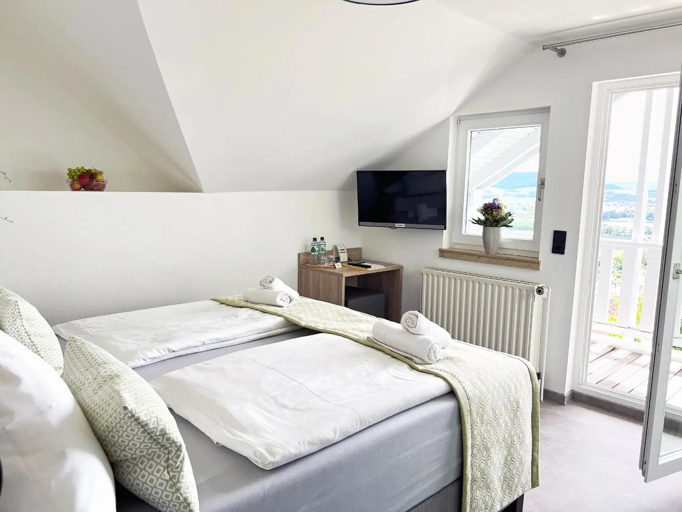 Double Room with Balcony - single occupancy in Inklusions- und Panorama Hotel Kochsberg Double Room with Balcony - single occupancy in Inklusions- und Panorama Hotel Kochsberg