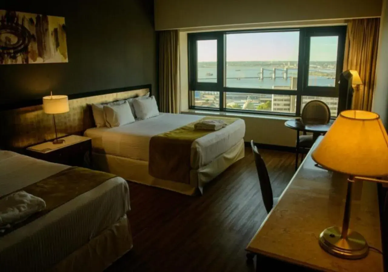 King Room with Two King Beds in Radisson Montevideo Victoria Plaza Hotel King Room with Two King Beds in Radisson Montevideo Victoria Plaza Hotel