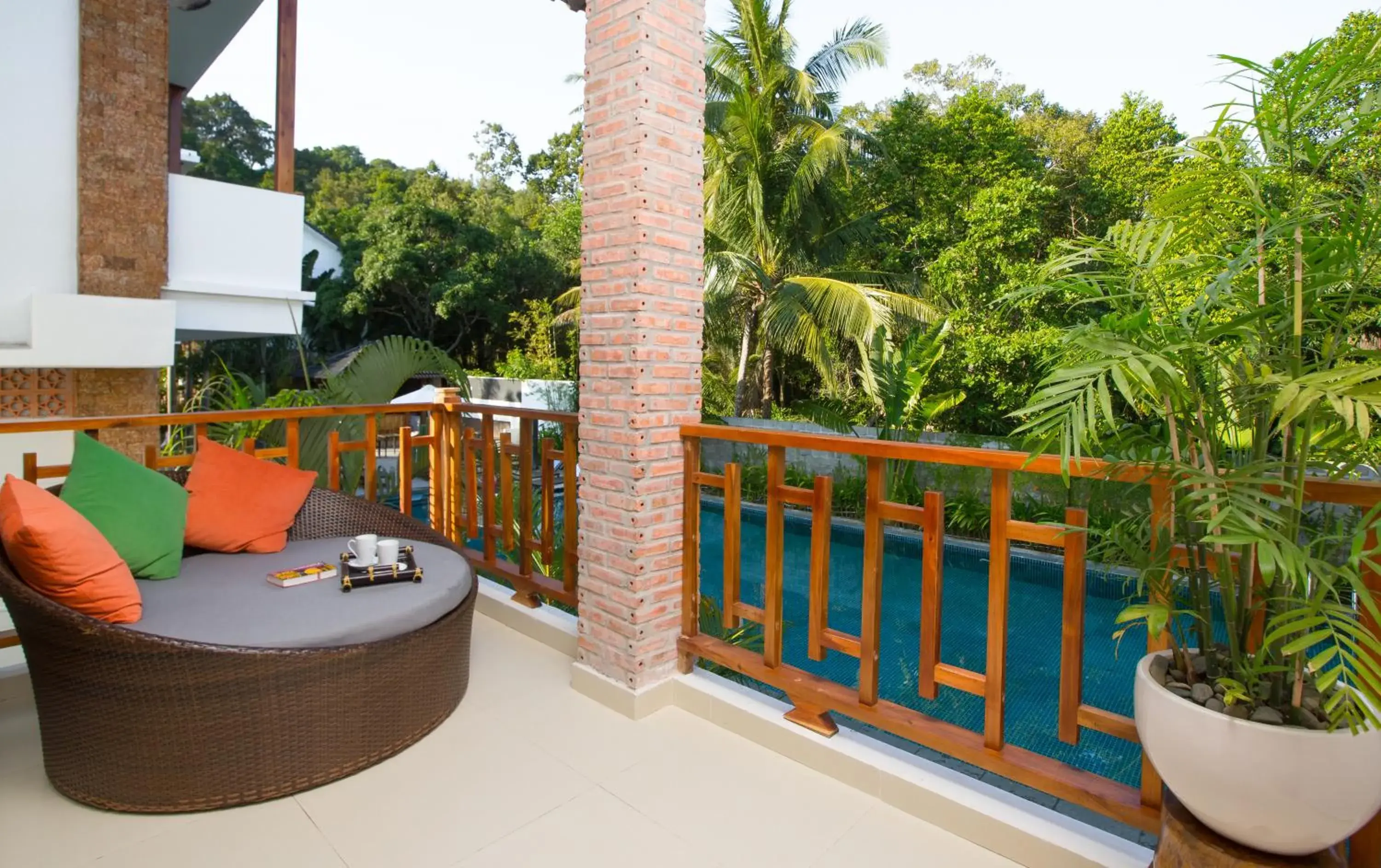 Luxury King Room with Pool View in Nadine Phu Quoc Resort & Spa Luxury King Room with Pool View in Nadine Phu Quoc Resort & Spa