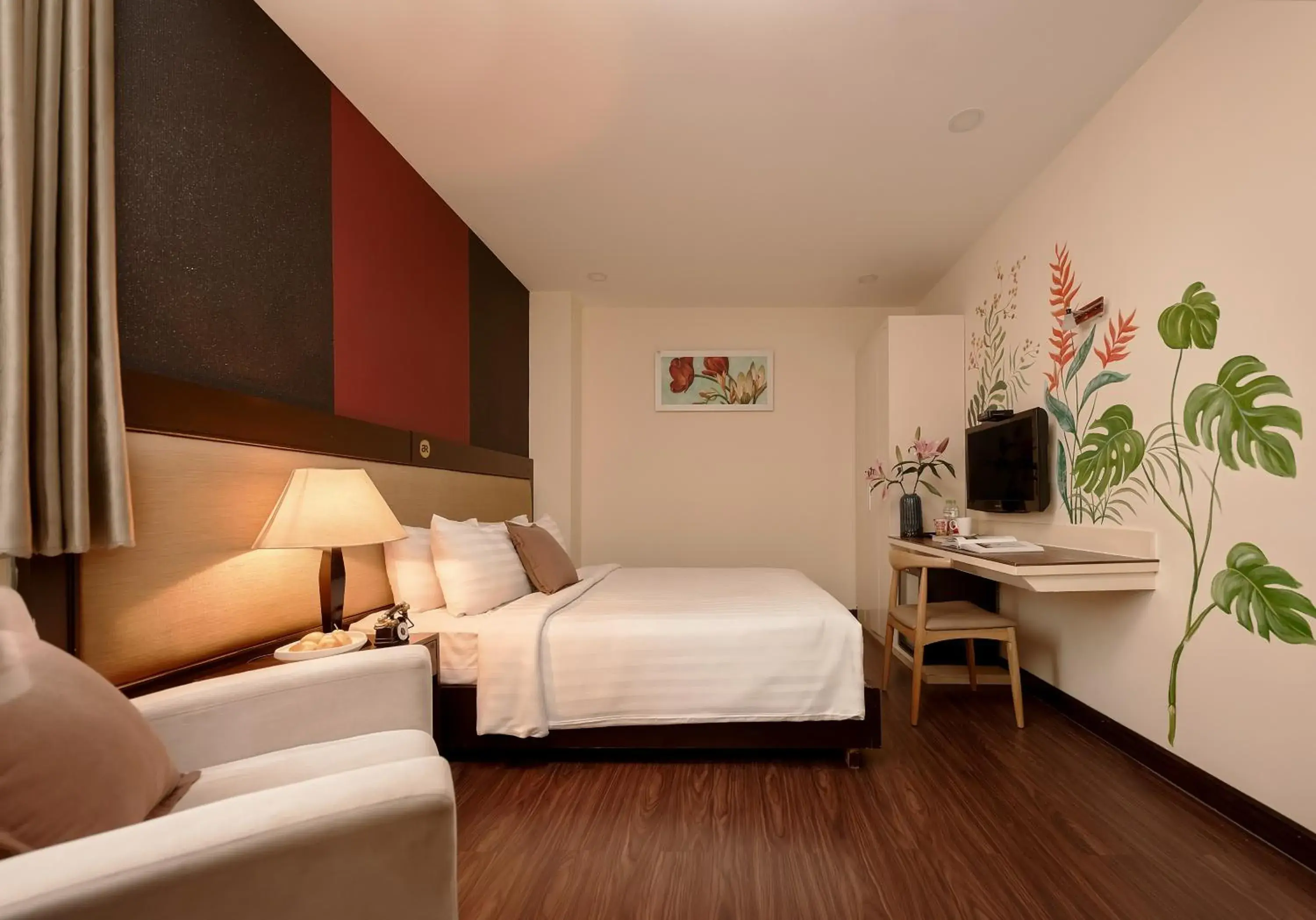 Deluxe Double Room with Bath in Asian Ruby Hotel & Spa - 122F Bui Thi Xuân Street Deluxe Double Room with Bath in Asian Ruby Hotel & Spa - 122F Bui Thi Xuân Street