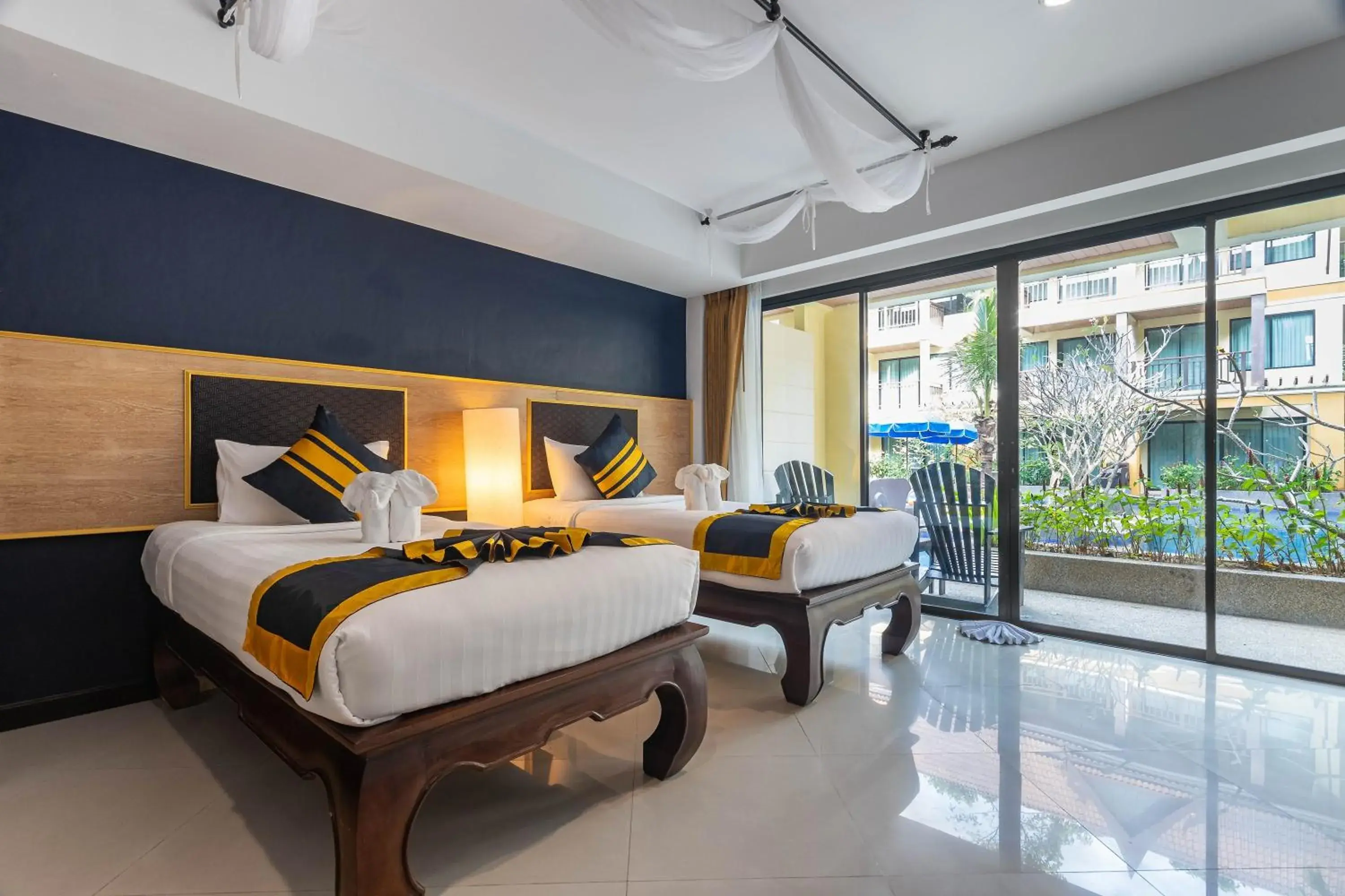 Deluxe Double or Twin Room with Pool Access in Diamond Cottage Resort & Spa Deluxe Double or Twin Room with Pool Access in Diamond Cottage Resort & Spa