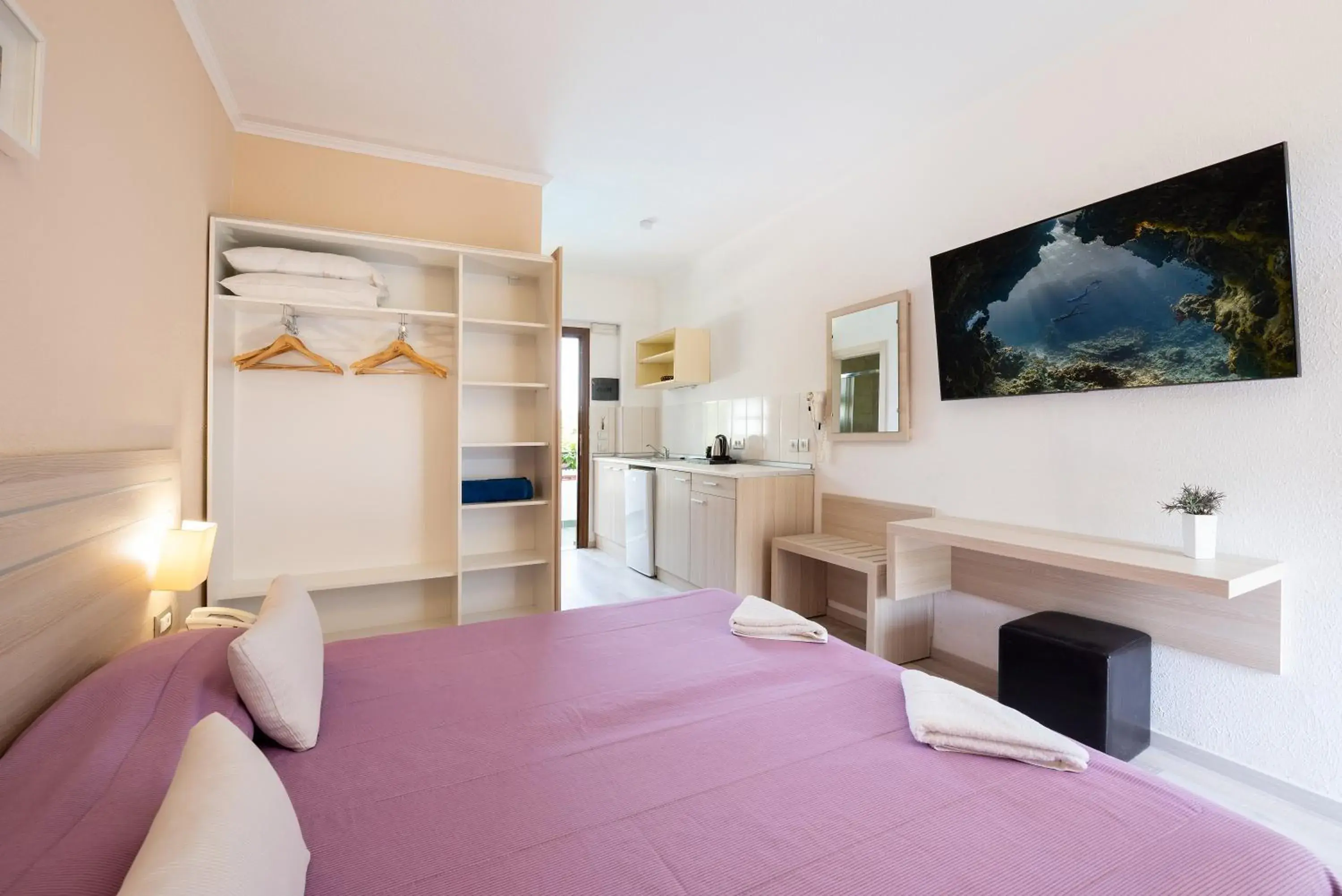 Superior Studio - single occupancy in Terinikos Sunny Garden Hotel & Junior Suites New Renovation 2025 Superior Studio - single occupancy in Terinikos Sunny Garden Hotel & Junior Suites New Renovation 2025