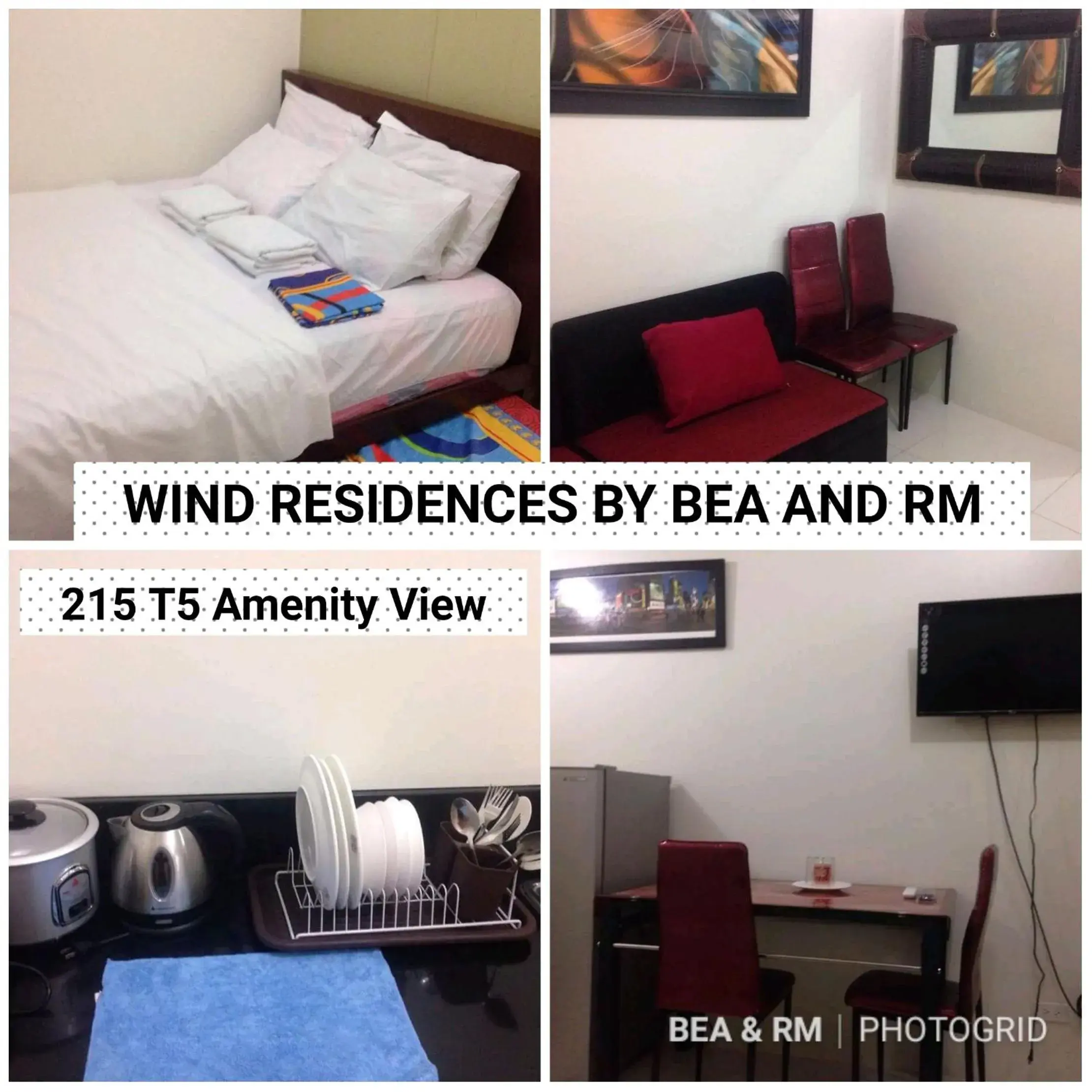 Apartment with Garden View (Maximum 4 Guests including infant) - single occupancy in Wind Residences by Bea and RM Apartment with Garden View (Maximum 4 Guests including infant) - single occupancy in Wind Residences by Bea and RM