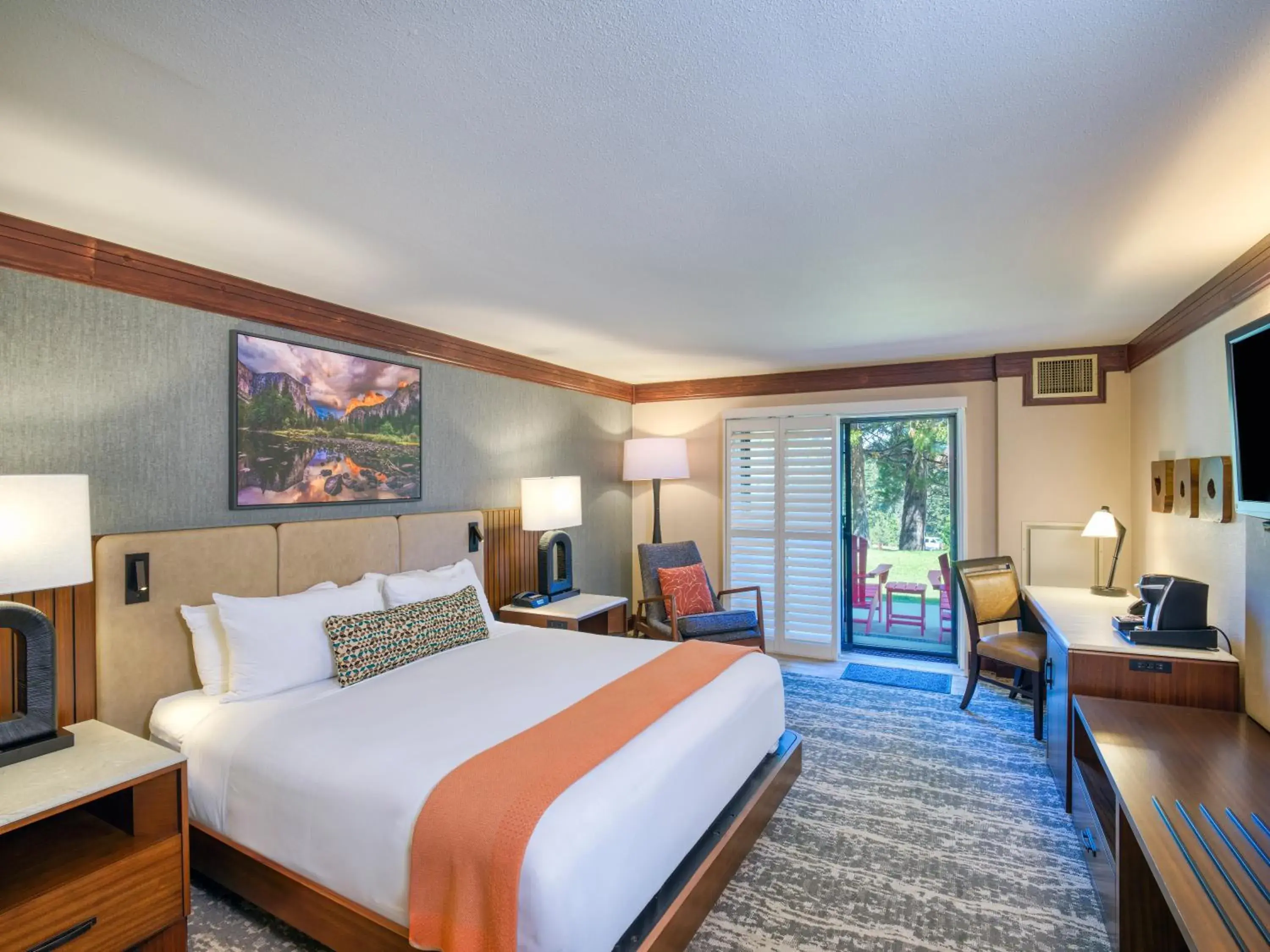 Deluxe King Room in Tenaya at Yosemite Deluxe King Room in Tenaya at Yosemite