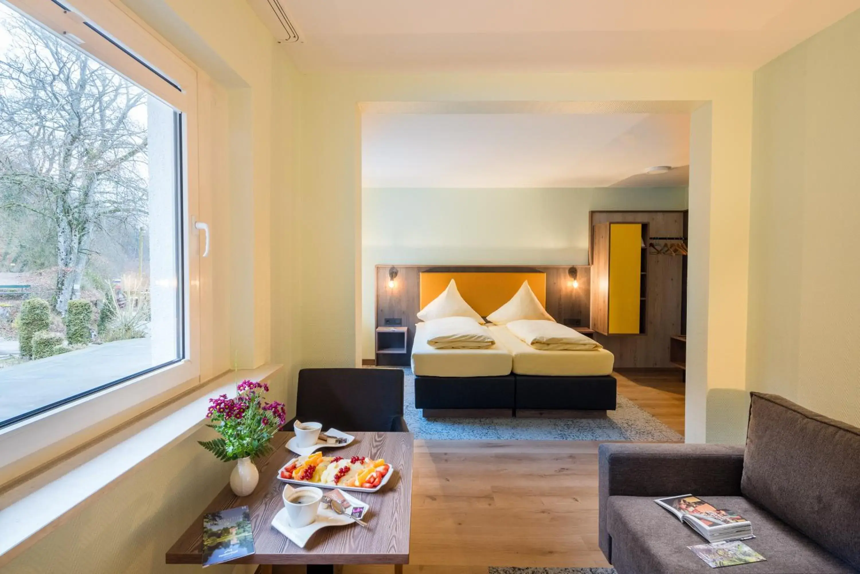 Family Room with Bath in Waldhotel Sonnenberg Family Room with Bath in Waldhotel Sonnenberg