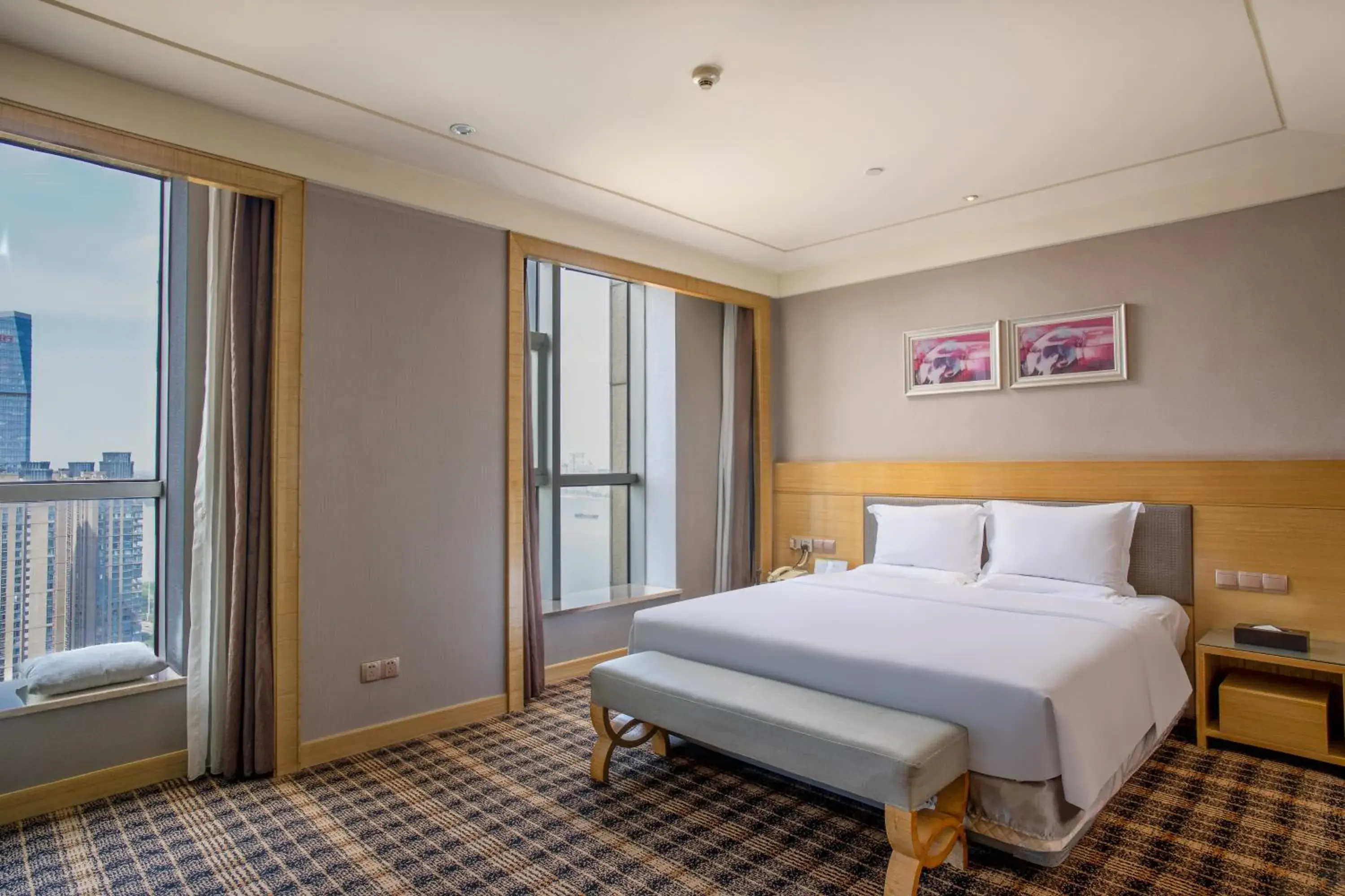 Double or Twin Room with City View in Grand Skylight International Hotel Nanchang Ganjiang North Road Double or Twin Room with City View in Grand Skylight International Hotel Nanchang Ganjiang North Road