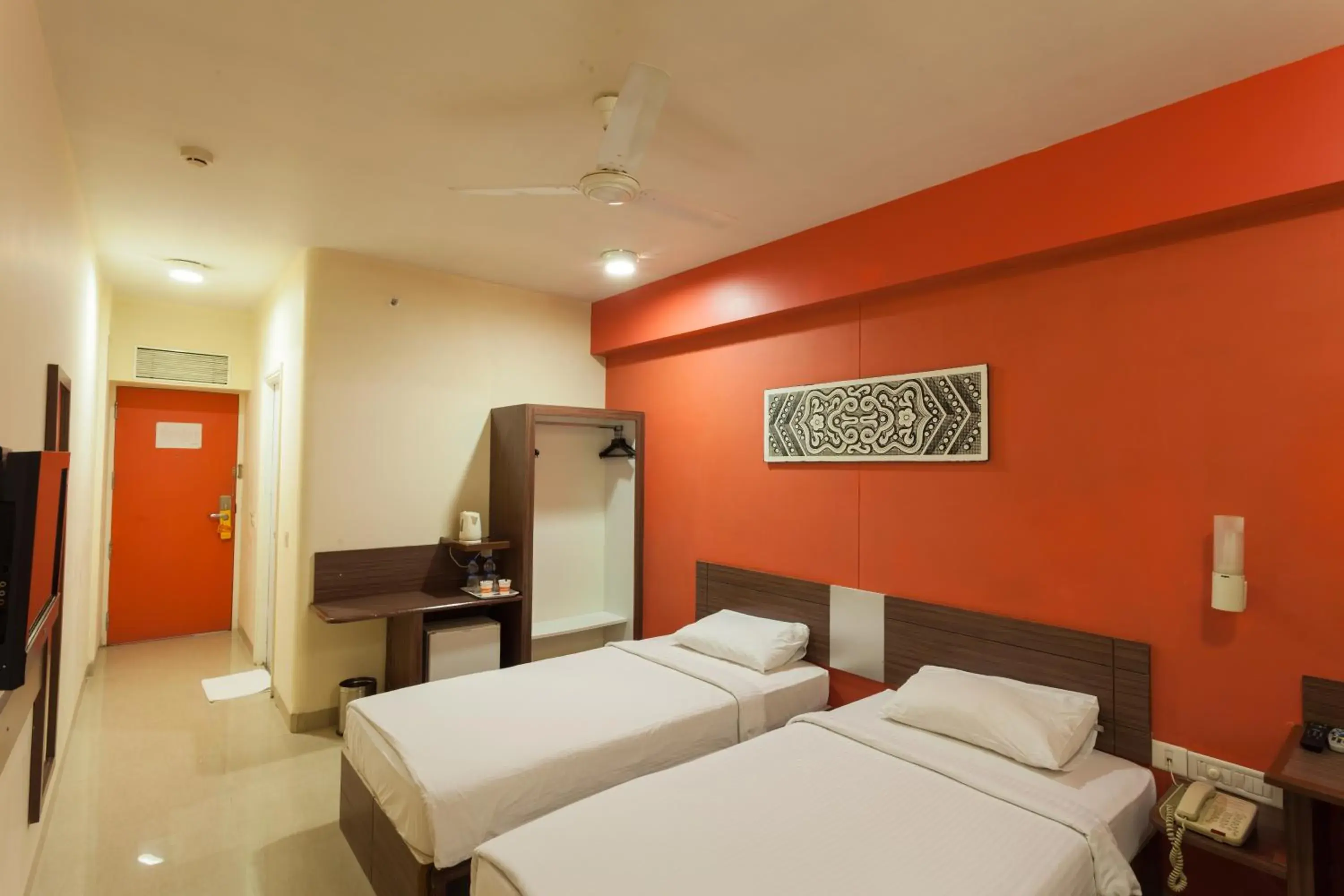 Twin Room - single occupancy in Ginger Ahmedabad Vastrapur Twin Room - single occupancy in Ginger Ahmedabad Vastrapur